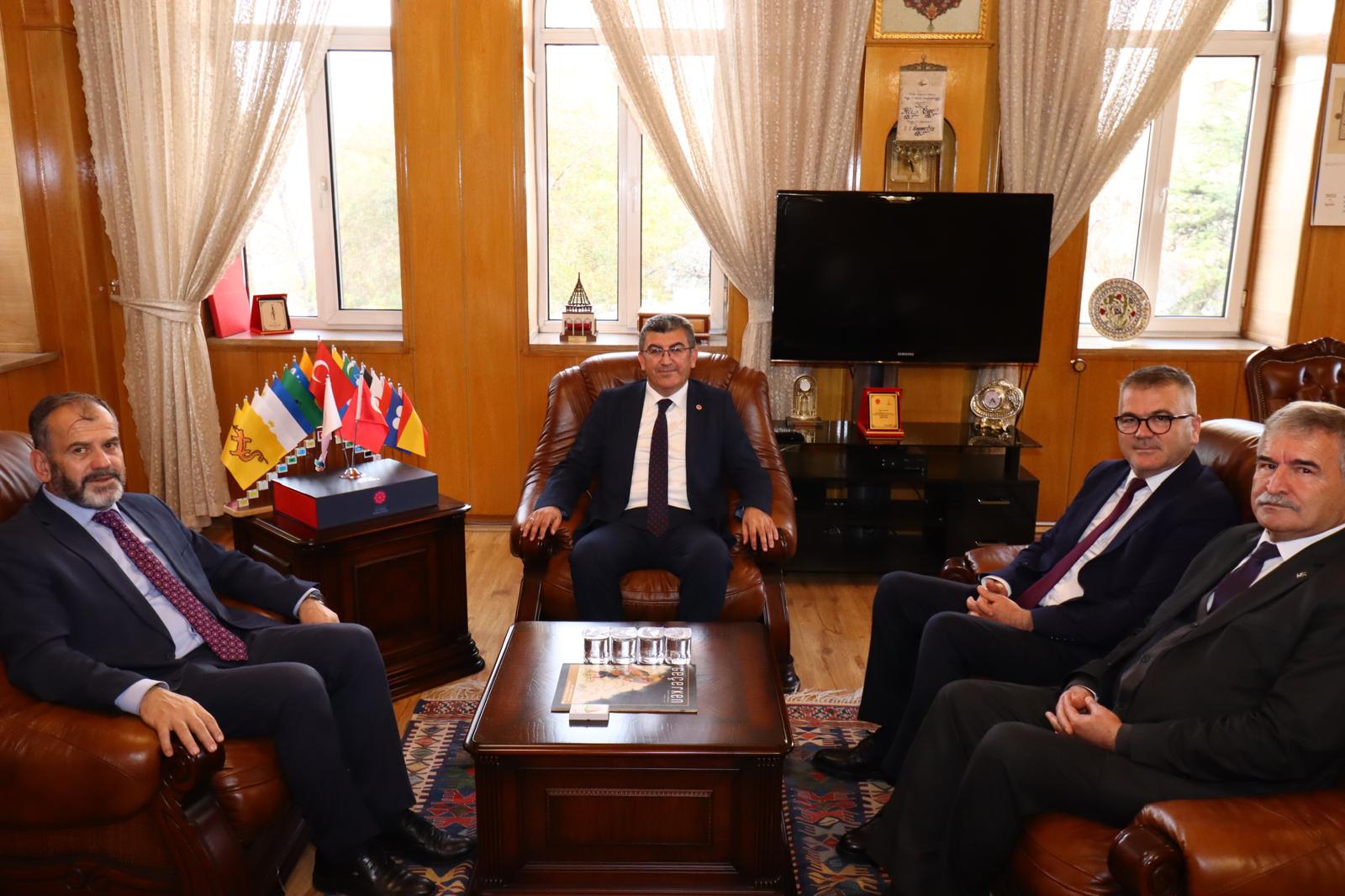 Konya Milletvekili  Ekici ve Seydişehir Heyetinden Konya’da Yoğun Temas  - Görsel 4