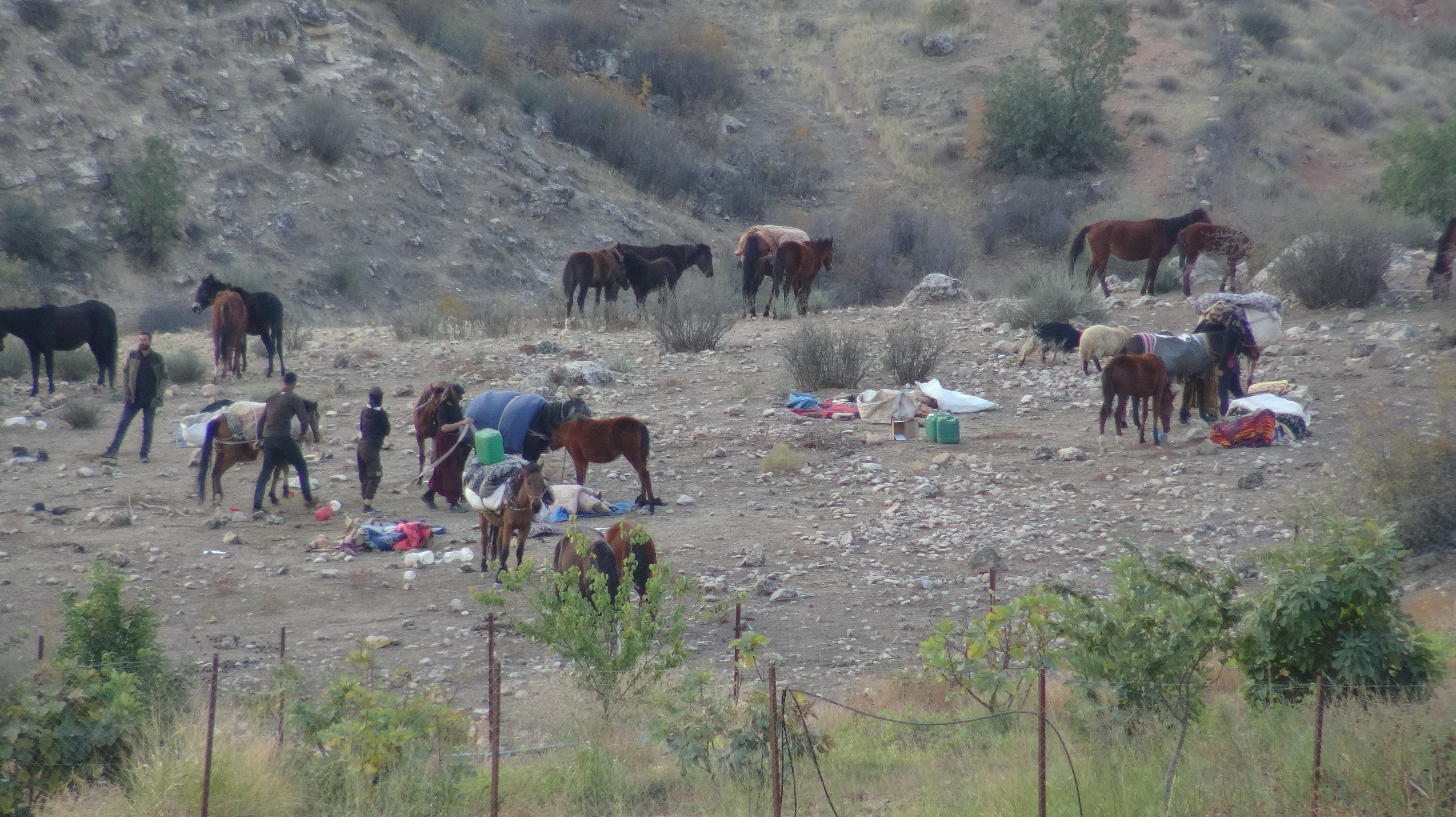 Göçerlerin zorlu yolculuğu başladı - Görsel 1