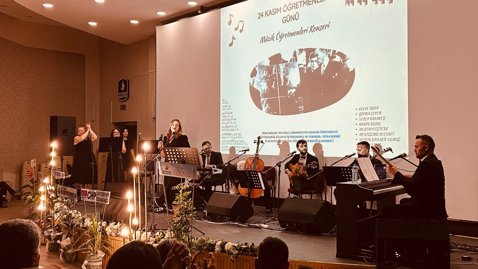 Seydişehir'de Öğretmenler Günü'ne Özel Müzik Ziyafeti - Görsel 7