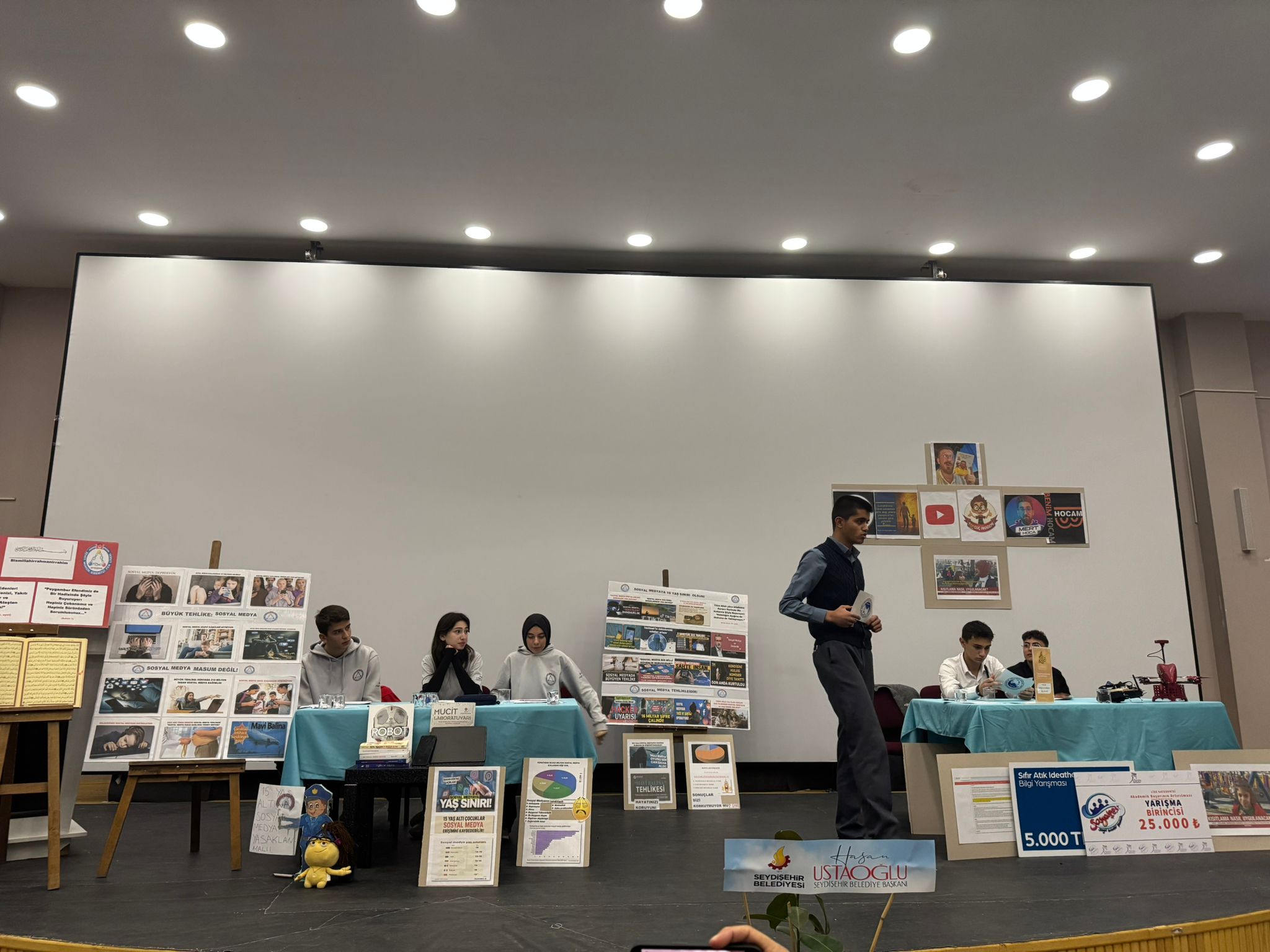 Haydi Konuş Bakalım Münazara Yarışması İlçe Birincisi Seydişehir Anadolu İmam Hatip Lisesi - Görsel 1