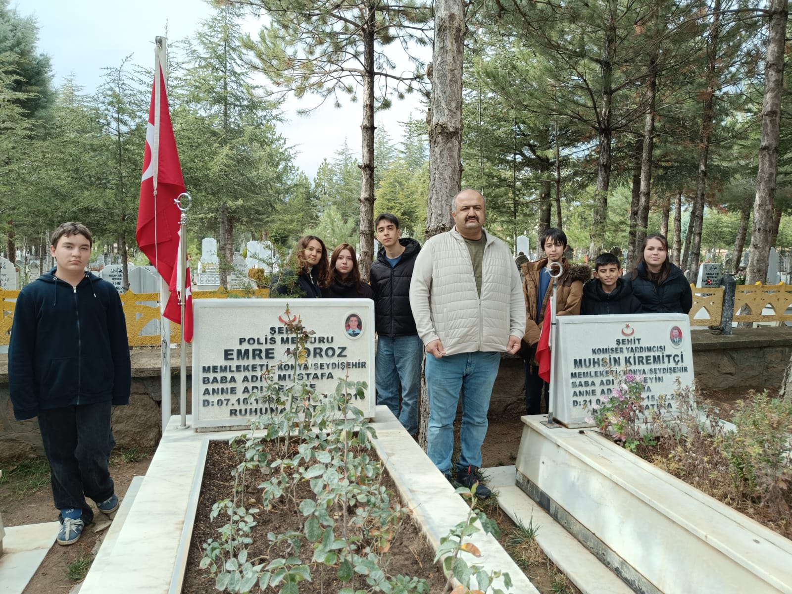 SEYYİD HARUN ORTAOKULU ŞEHİTLERİNİ UNUTMADI - Görsel 3