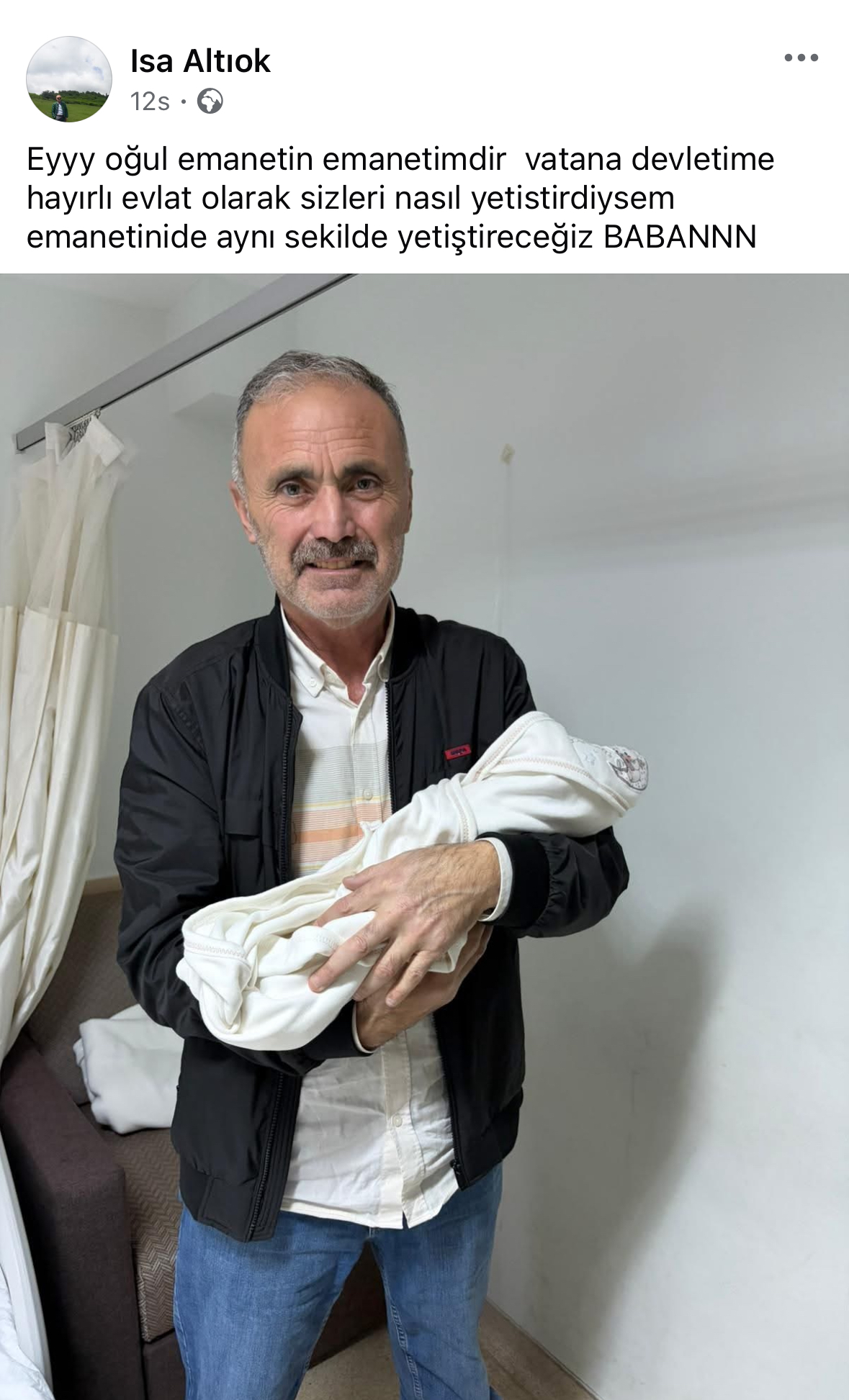 Düşen uçakta şehit olan astsubay Altıok’un bebeği dünyaya geldi - Görsel 1