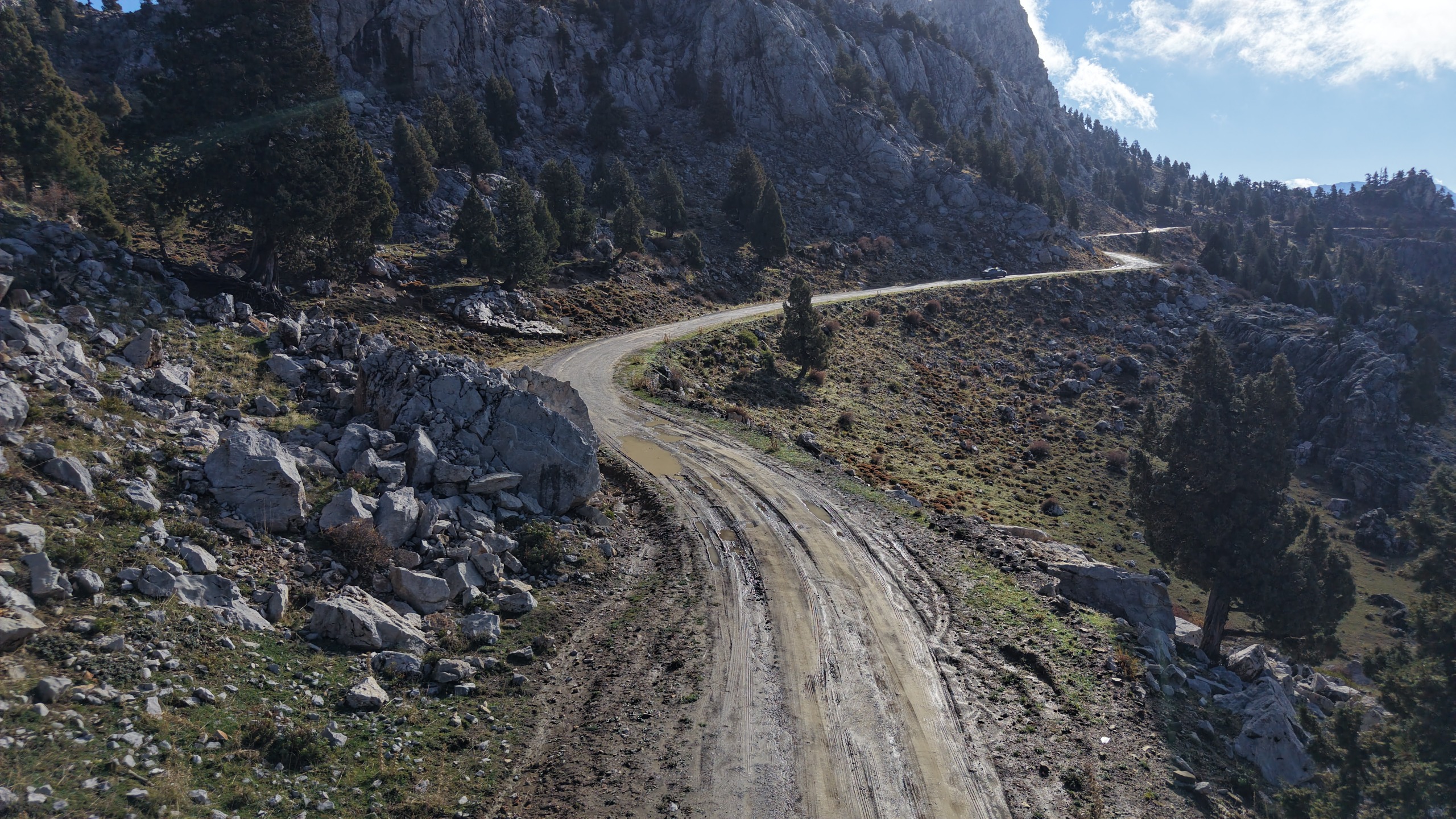 VE  NİHAYET; MADENLİ SÜLEYMANİYE  YOLU YAPILIYOR - Görsel 5