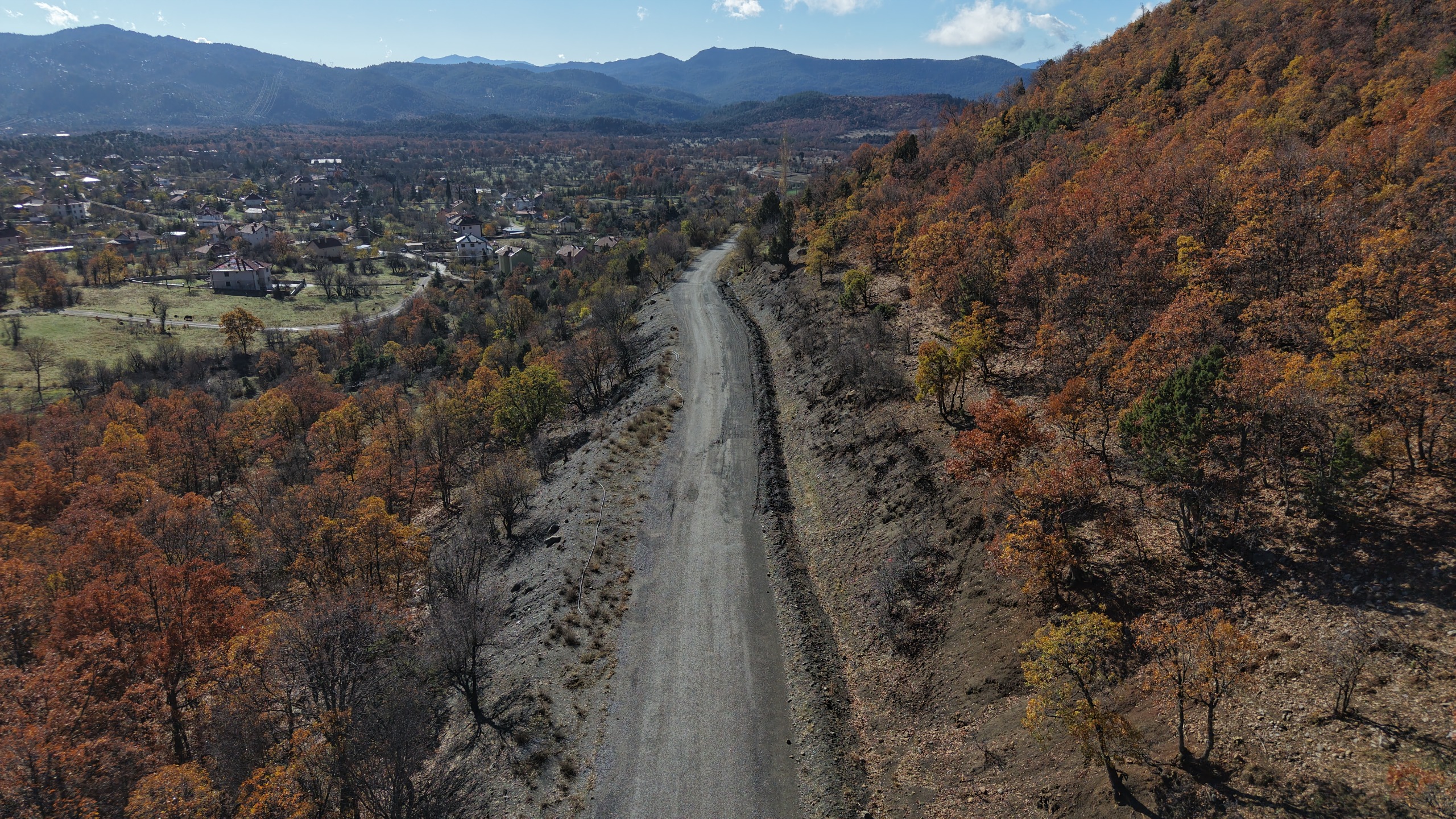 VE  NİHAYET; MADENLİ SÜLEYMANİYE  YOLU YAPILIYOR - Görsel 9