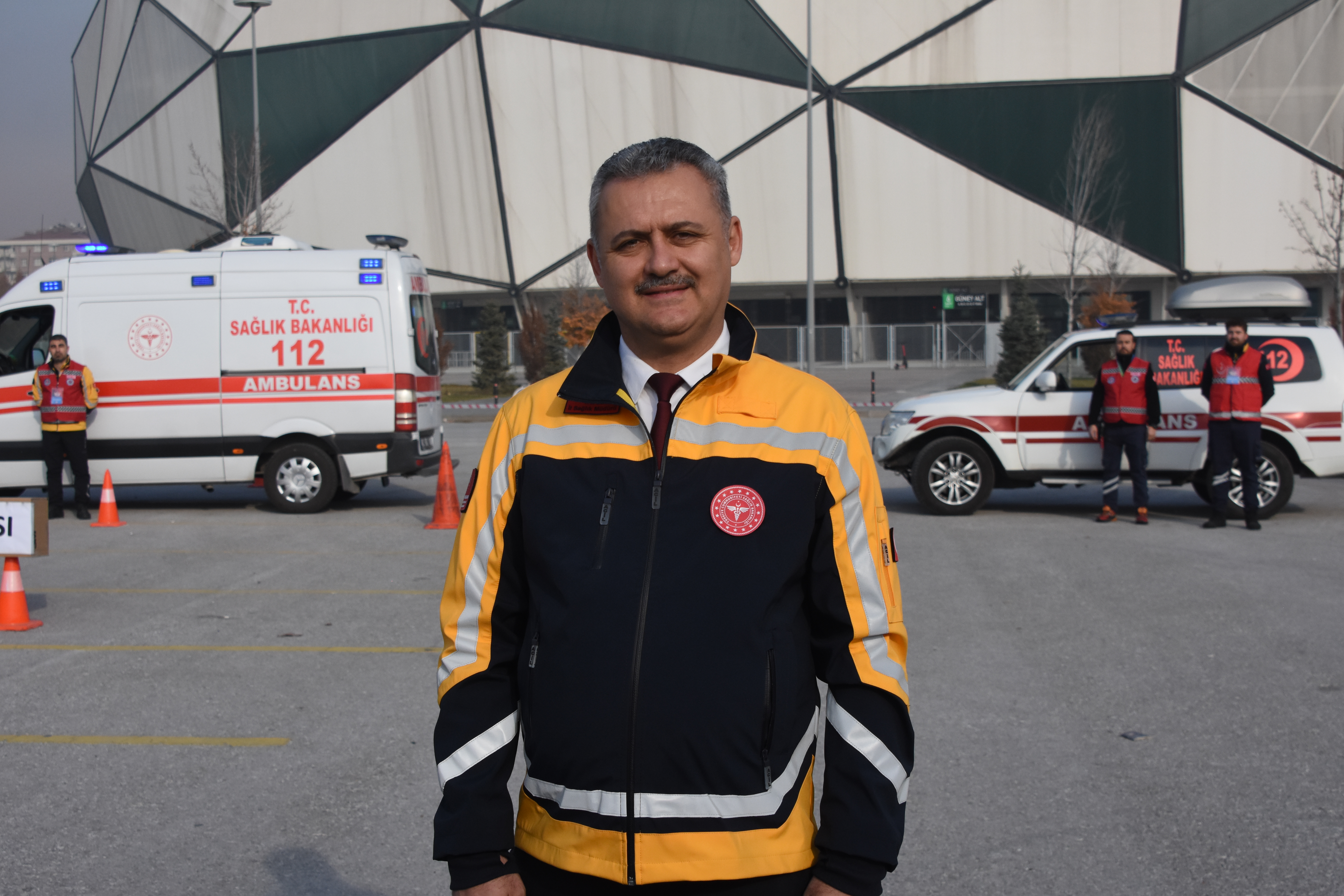 Ambulans şoförleri, teknik sürüşlerini geliştirmek için ralli yaptı - Görsel 9