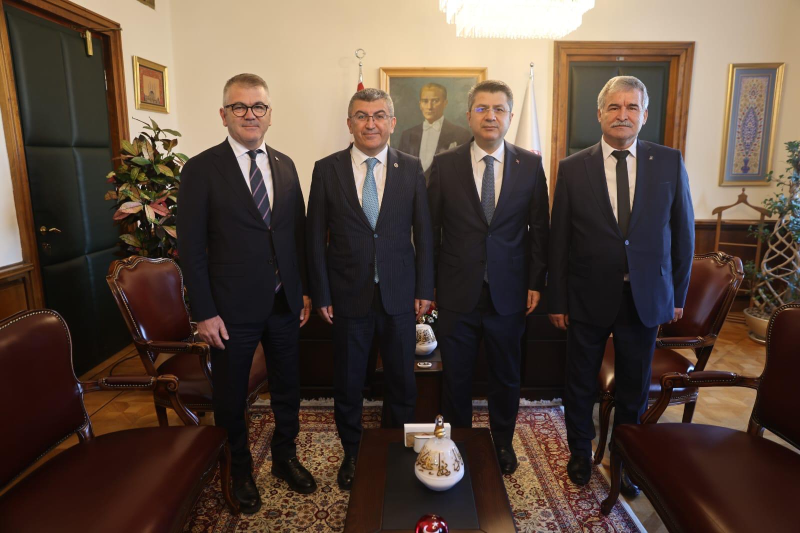 AK PARTİLİ BAŞKANLARDAN ANKARA’YA ÖNEMLİ ZİYARET - Görsel 3