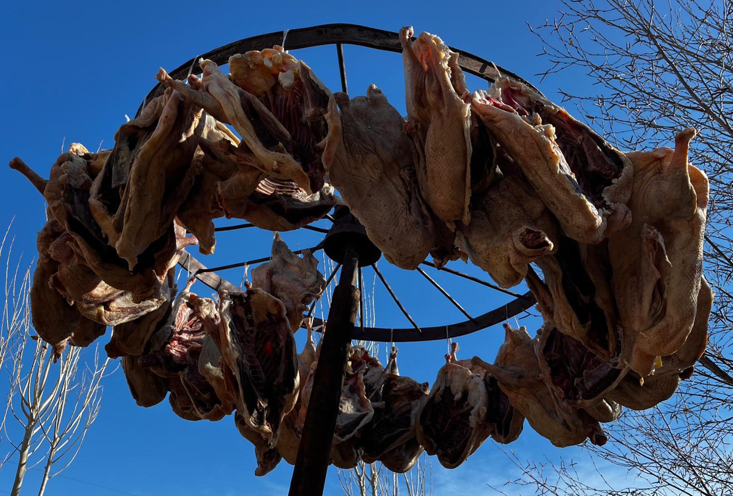 Gurbetteki Karslılar için 900 kazı keserek kurutmaya bıraktı - Görsel 5