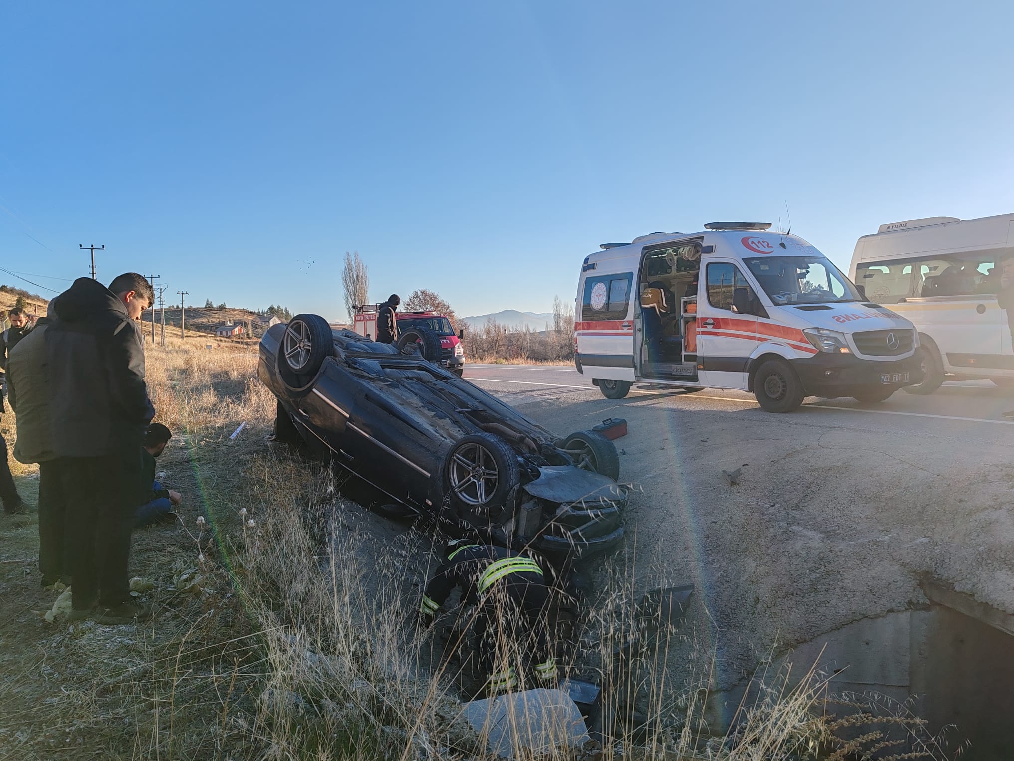 Seydişehir Taraşçı Yolunda Trafik Kazası: 1 Yaralı - Görsel 3