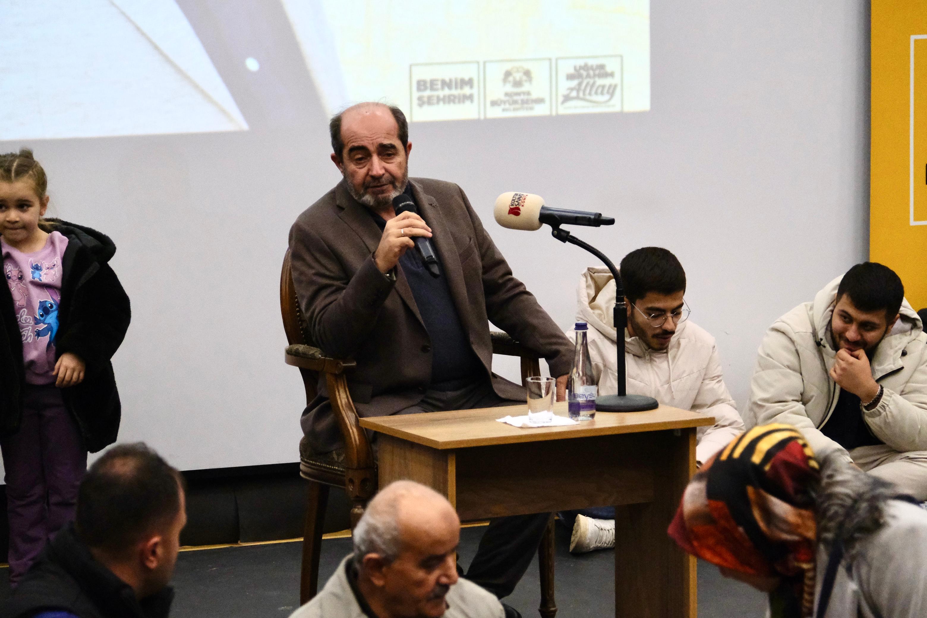 YAZAR ÖMER DEMİRBAĞ SEYDİŞEHİR’DE DİNLEYİCİLERİ İLE BULUŞTU - Görsel 2