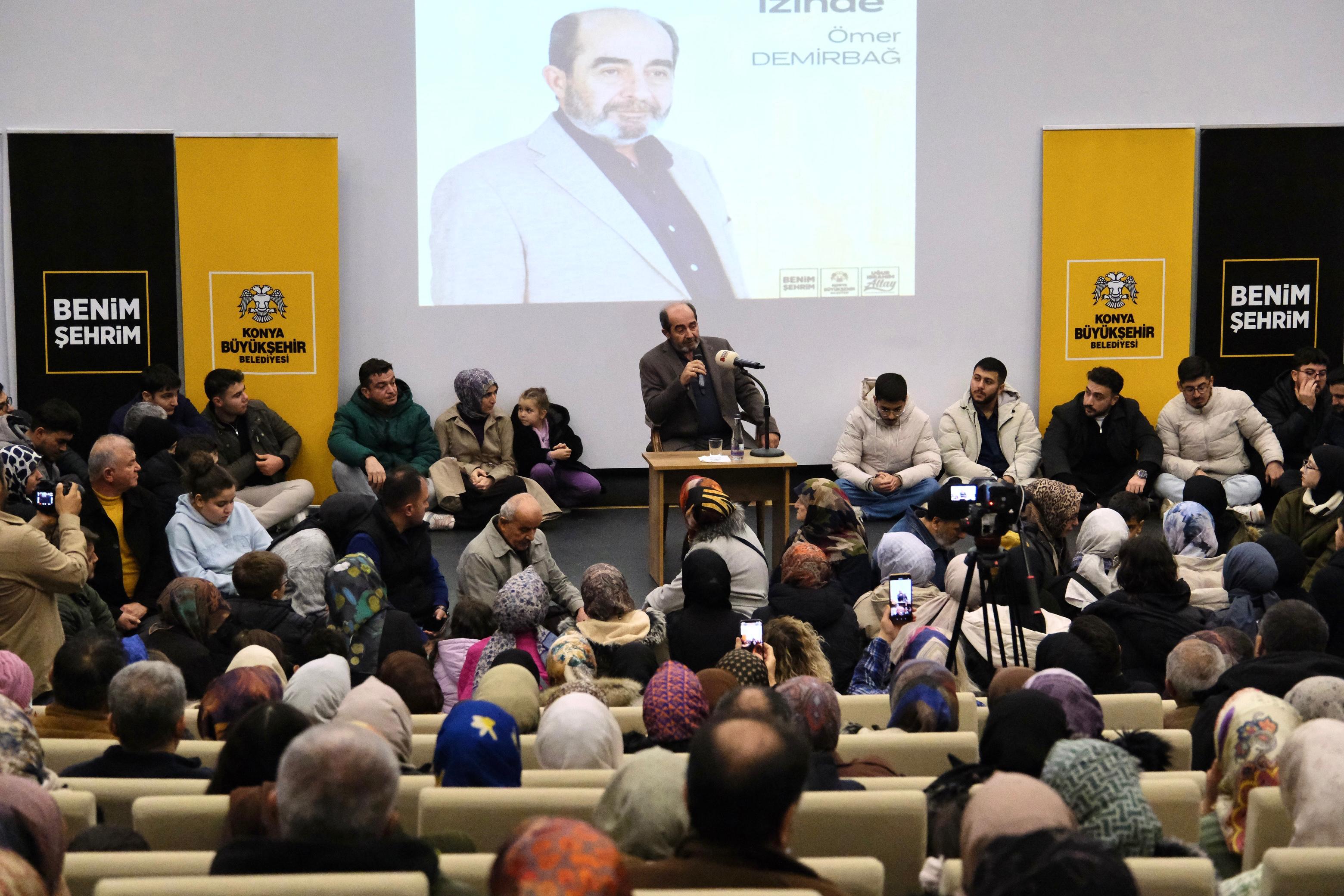 YAZAR ÖMER DEMİRBAĞ SEYDİŞEHİR’DE DİNLEYİCİLERİ İLE BULUŞTU - Görsel 3