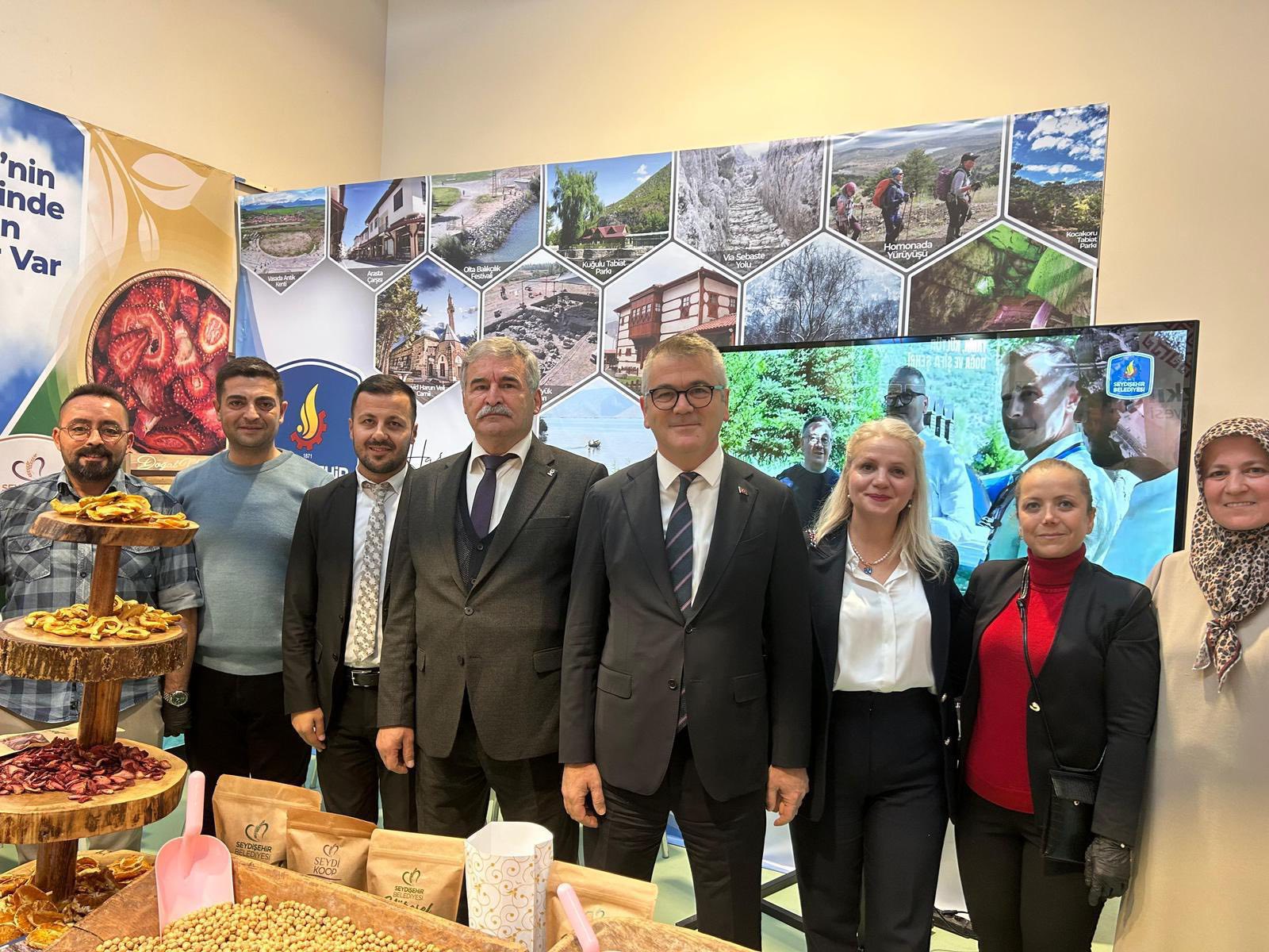 İSTANBUL'DA DÜZENLENEN KONYA TANITIM GÜNLERİNDE SEYDİŞEHİR BELEDİYESİ STANT AÇTI - Görsel 9