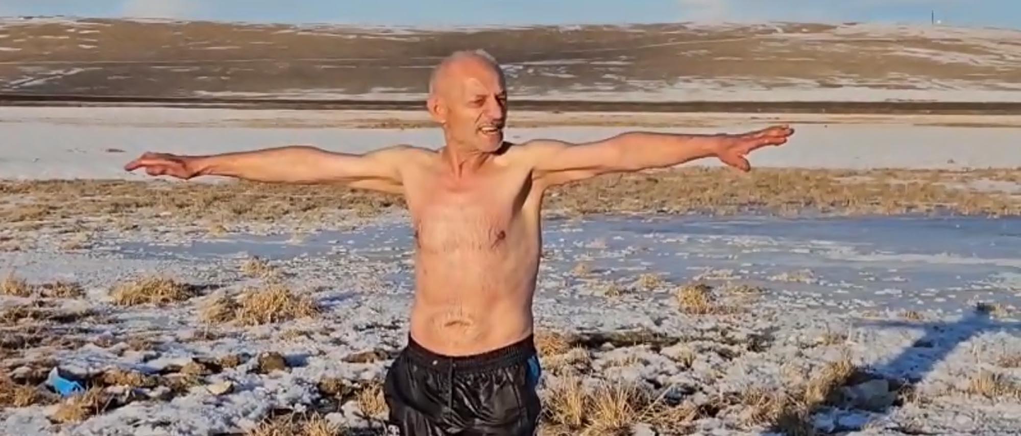 Türkiye’nin en soğuk yerleşim yerlerinden Göle'nin ‘Buz adamı’ - Görsel 6