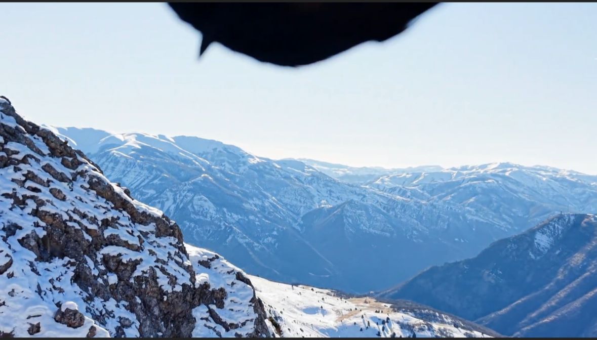 Kartalın kaptığı dron 6 saatlik tırmanışla geri alındı; o anlar kamerada - Görsel 2