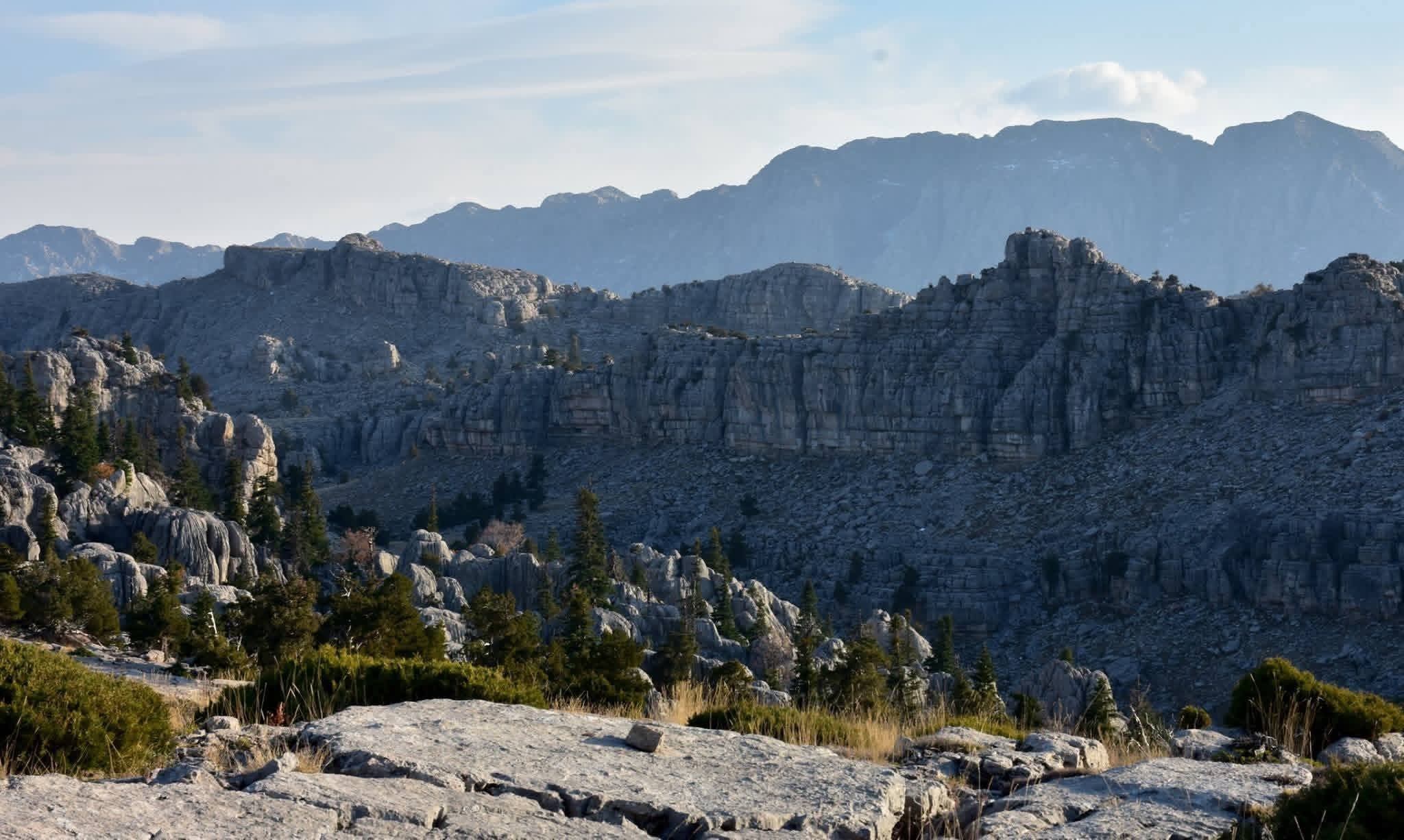 Giden Gelmez Dağları'nın korkutan uçurumları - Görsel 3