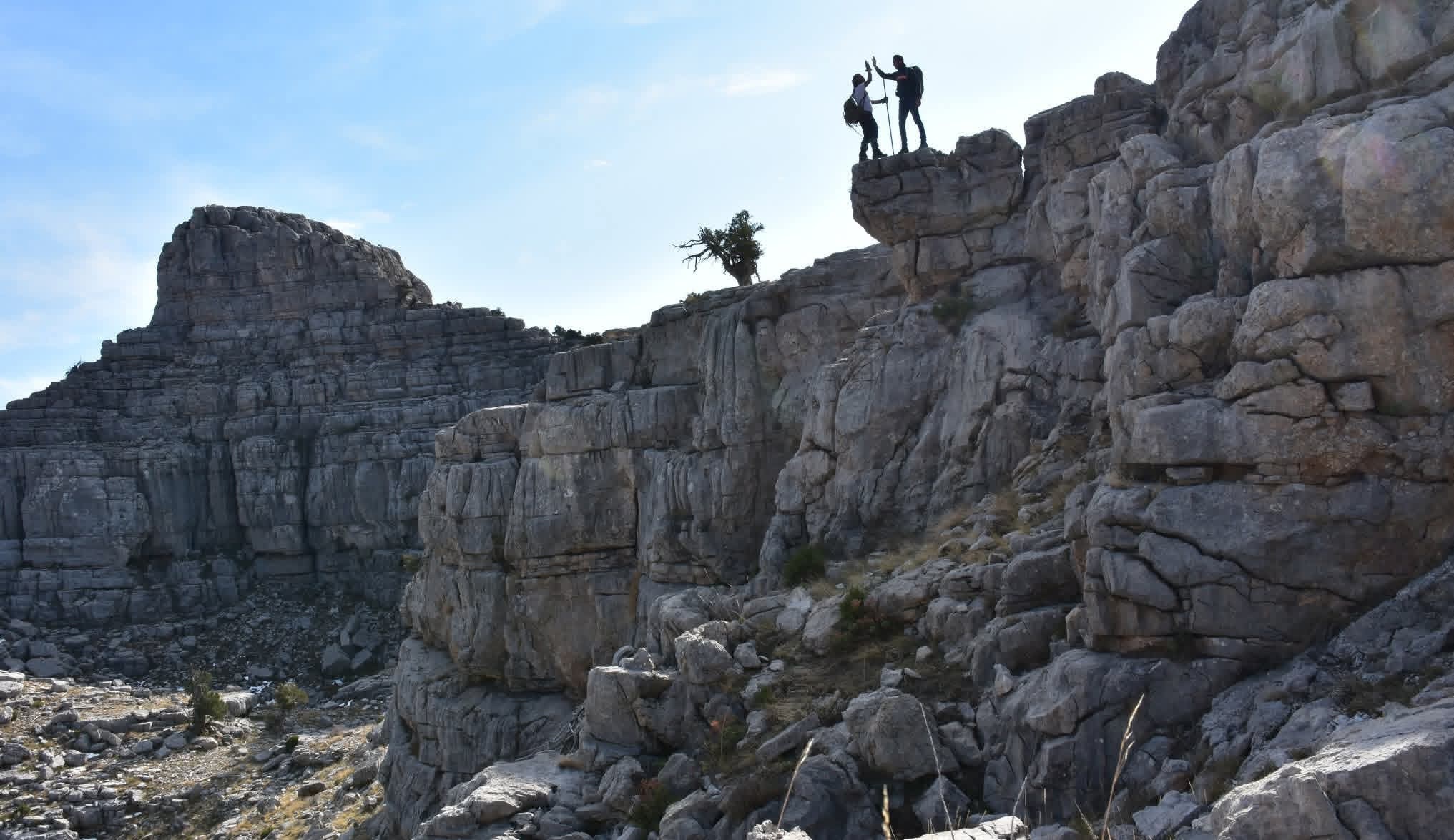 Giden Gelmez Dağları'nın korkutan uçurumları - Görsel 6