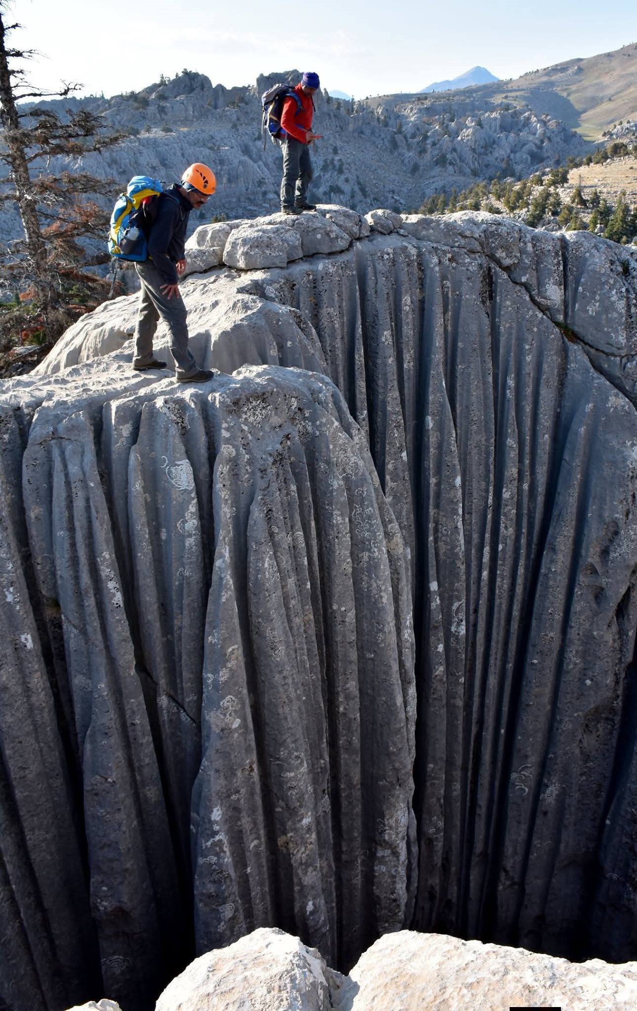 Giden Gelmez Dağları'nın korkutan uçurumları - Görsel 8