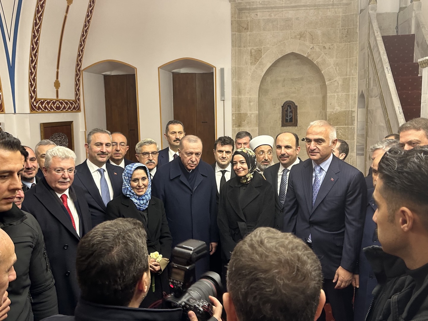 CUMHURBAŞKANI ERDOĞAN, ANADOLU'NUN İLK CAMİSİ HABİB-İ NECCAR'IN AÇILIŞINI GERÇEKLEŞTİRDİ - Görsel 1