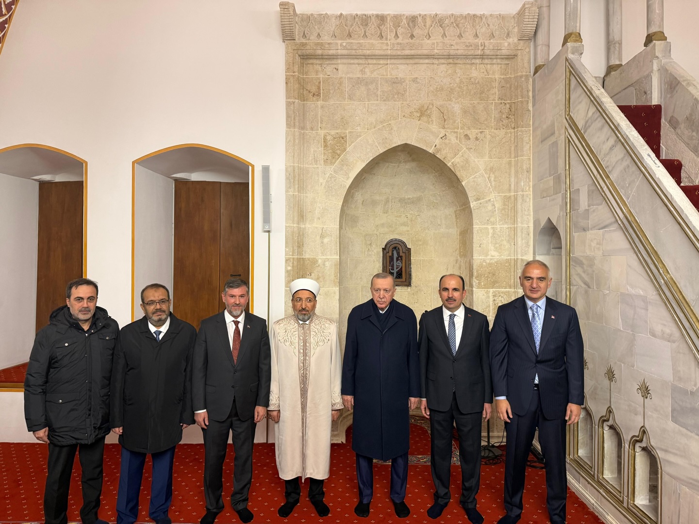 CUMHURBAŞKANI ERDOĞAN, ANADOLU'NUN İLK CAMİSİ HABİB-İ NECCAR'IN AÇILIŞINI GERÇEKLEŞTİRDİ - Görsel 4