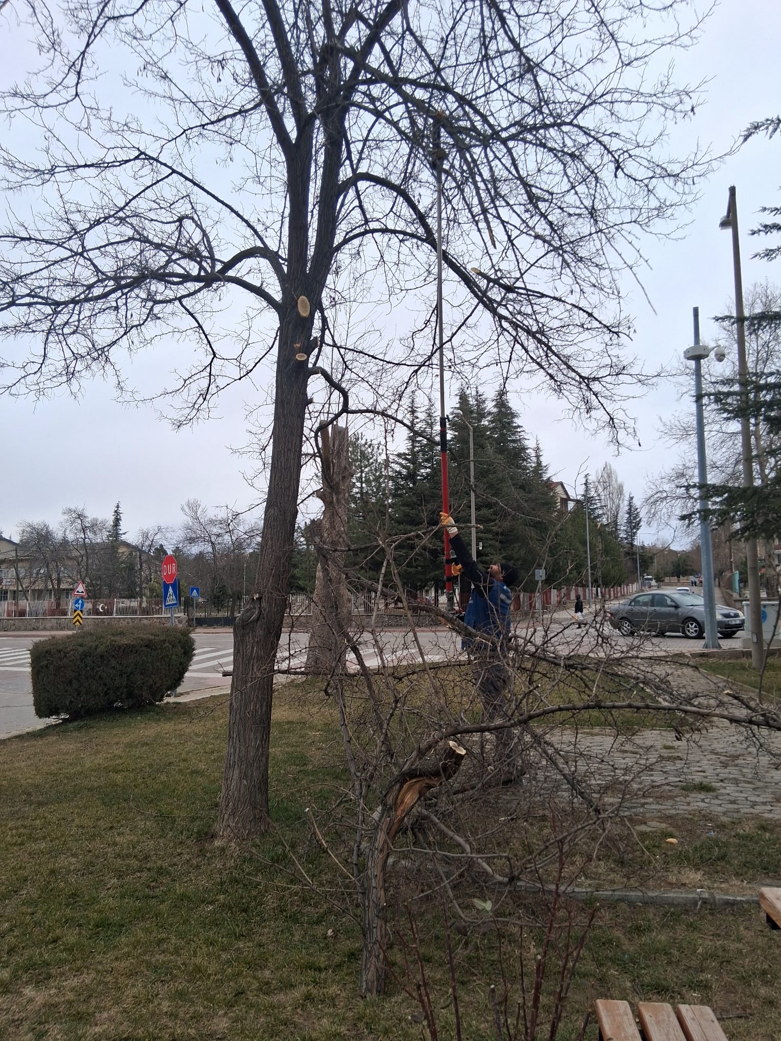 BELEDİYE EKİPLERİ FIRTINA NEDENİYLE SEFERBER OLDU  - Görsel 7