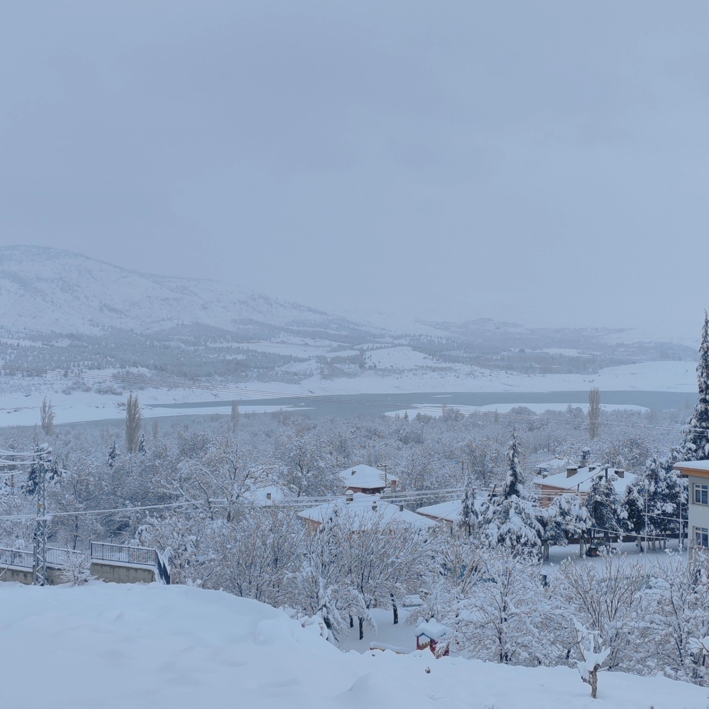 Konya Beyaza Büründü: Yağışın Şampiyonu Halkapınar Oldu! - Görsel 5