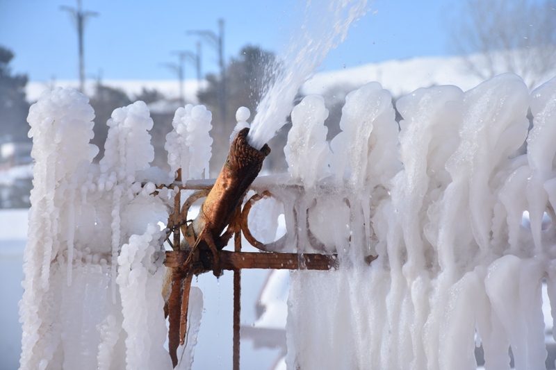45 derecelik suyun anlık buza dönüştüğü nokta; Altınkale - Görsel 13