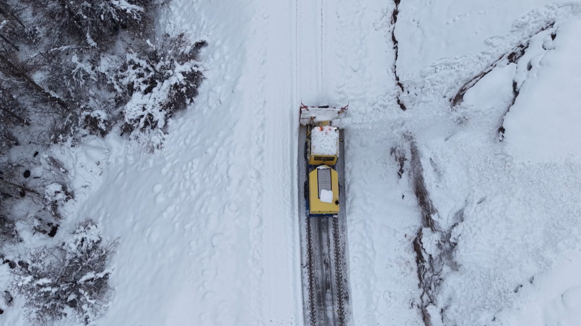 Tunceli’de kar kalınlığı 2 metreyi aştı, 27 köy yolu kapalı - Görsel 4