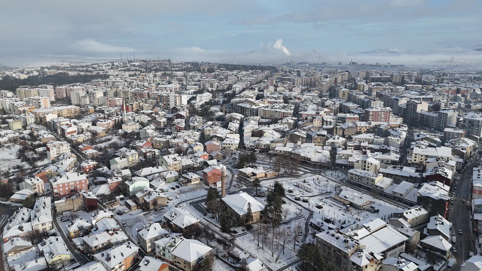 Seydişehir Beyaza Büründü: Özlenen Kar Yağışı Kartpostallık Görüntüler Oluşturdu! - Görsel 4