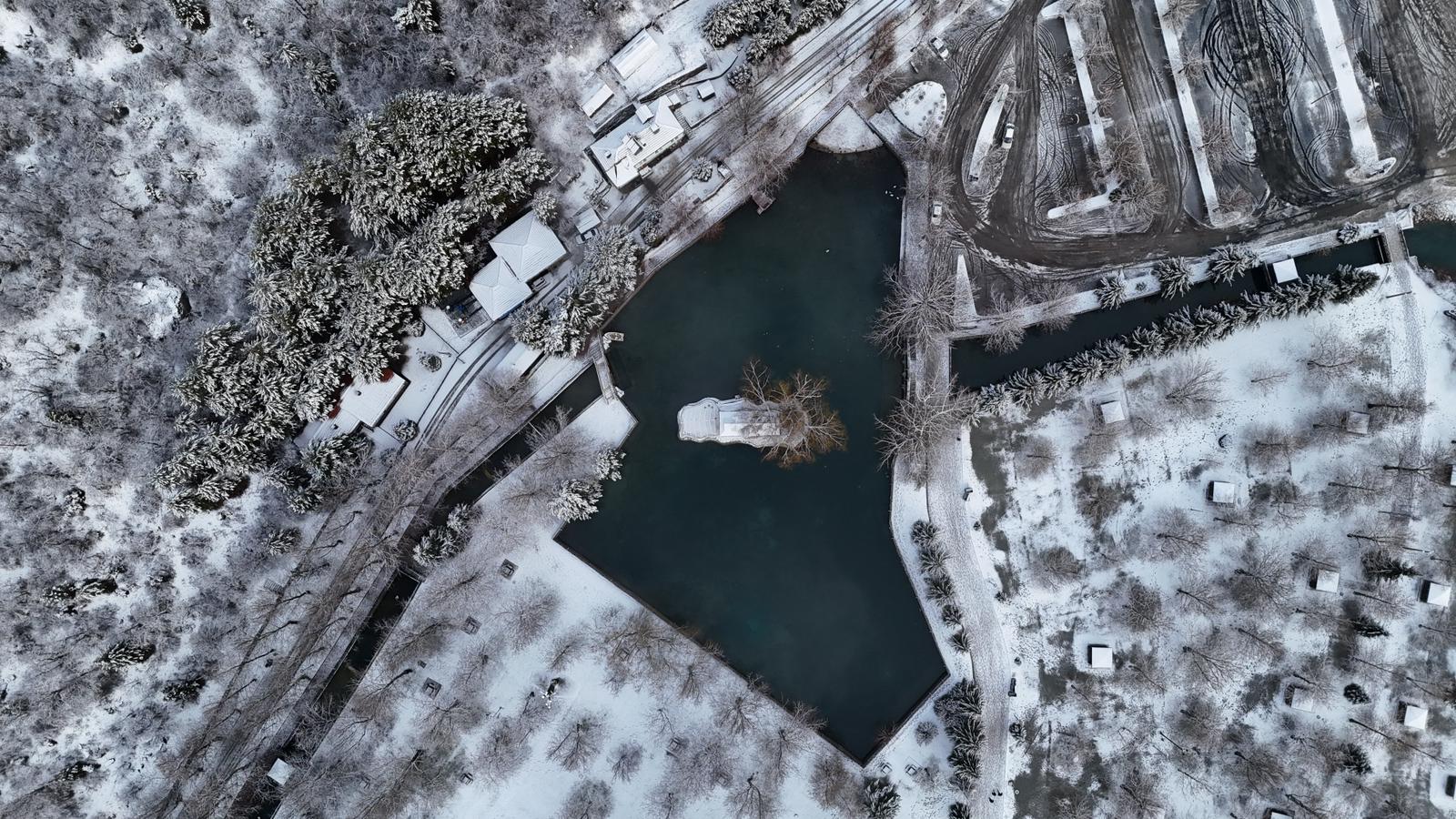 Seydişehir Beyaza Büründü: Özlenen Kar Yağışı Kartpostallık Görüntüler Oluşturdu! - Görsel 7