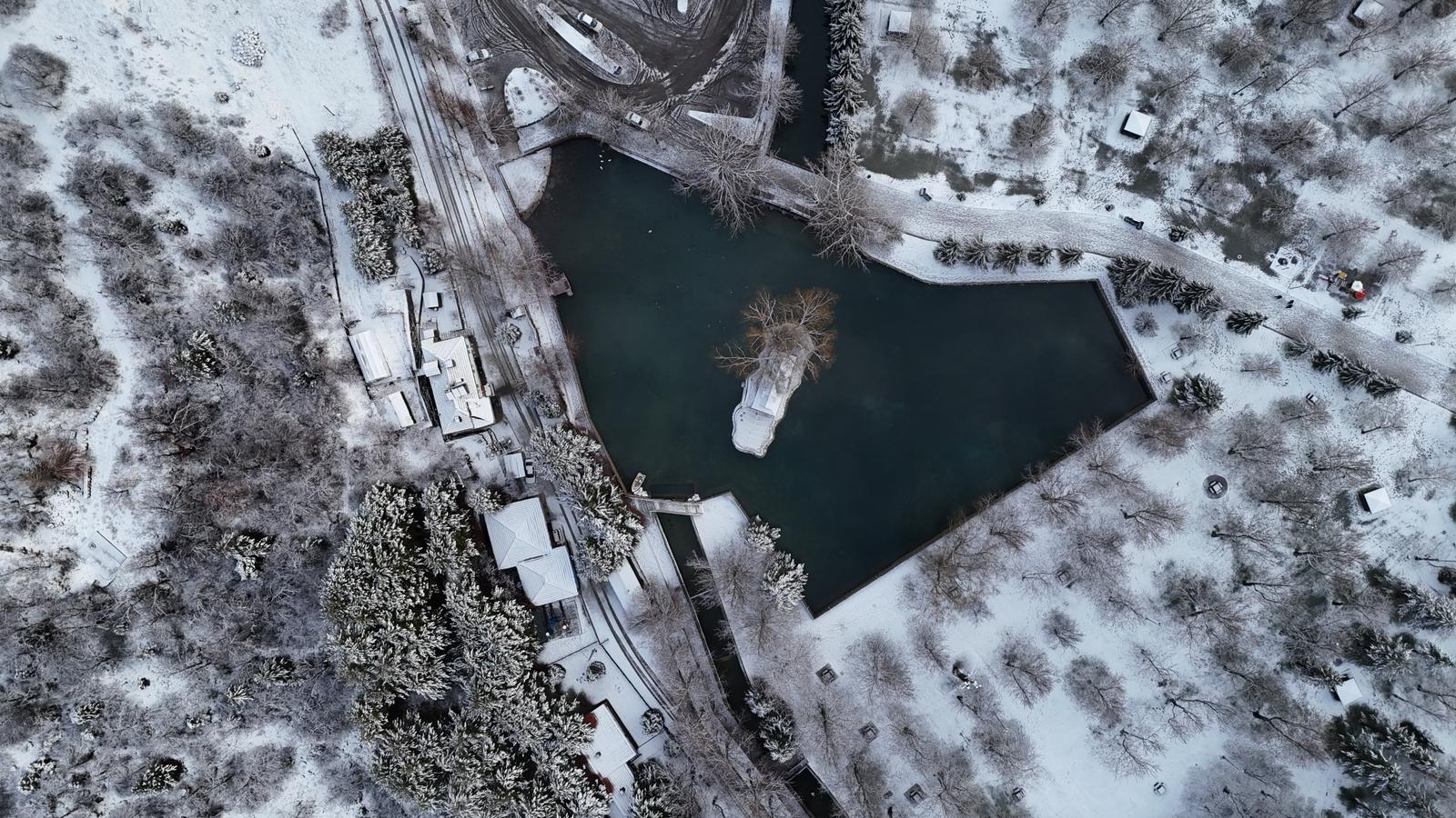 Seydişehir Beyaza Büründü: Özlenen Kar Yağışı Kartpostallık Görüntüler Oluşturdu! - Görsel 8