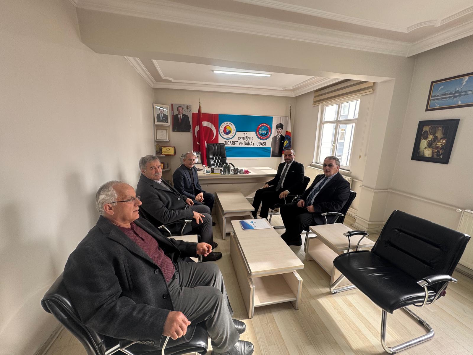 İŞKUR Konya İl Müdürü’nden Seydişehir’e Ziyaret - Görsel 1