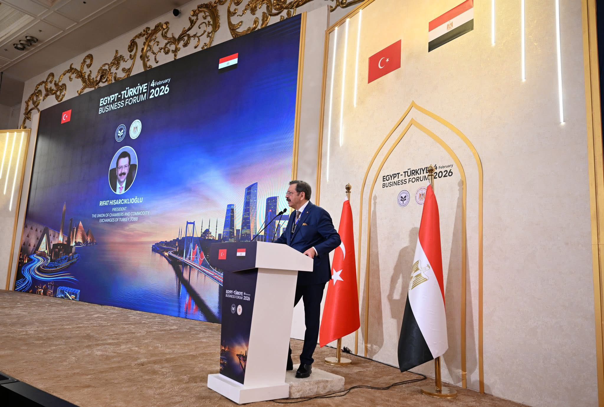 Seydişehir TSO Başkanı Cemal Küçük, Türkiye-Mısır İş Forumu’nda - Görsel 1