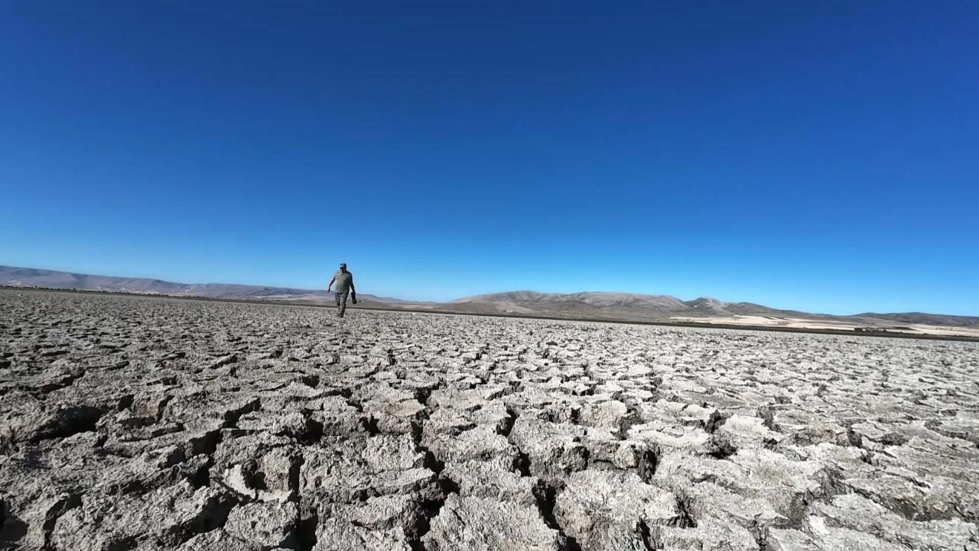  Konya'da Kuruyan Çavuşçu Gölü, yeniden su tutmaya başladı - Görsel 4