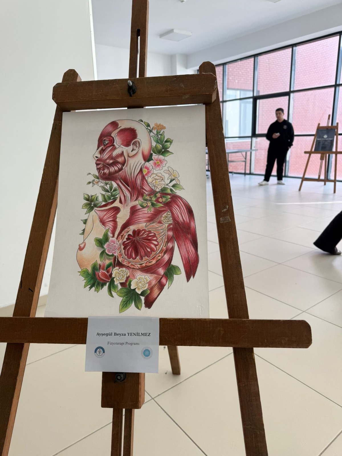  Seydişehir Sağlık Hizmetleri Meslek Yüksekokulumuzda “Bağımlı Olma, Hayata Bağlan” Resim Sergisi Açıldı - Görsel 3