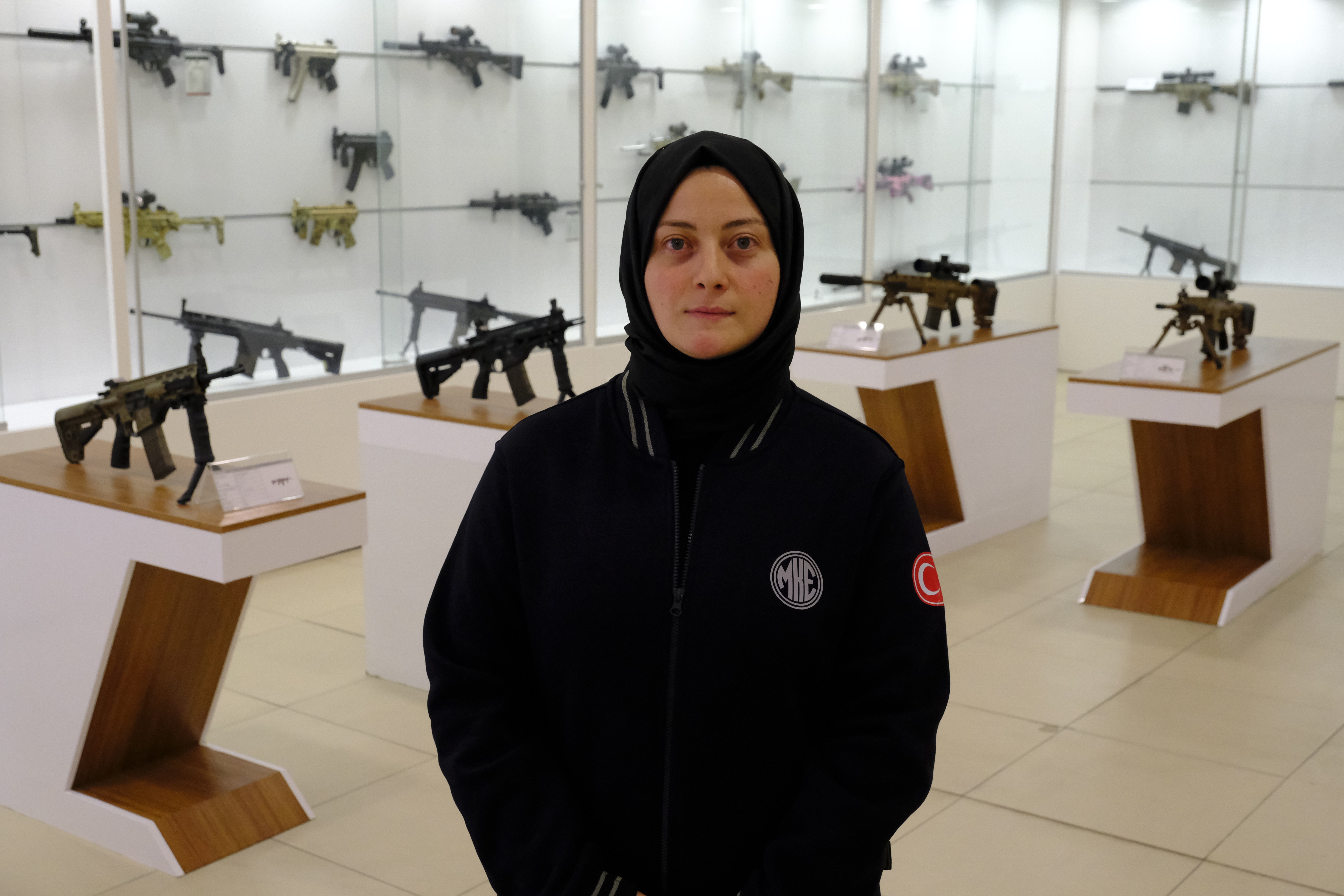 Ankara - Mühendis Ümmügülsüm, Mehmetçik'in silahını test ediyor - Görsel 8