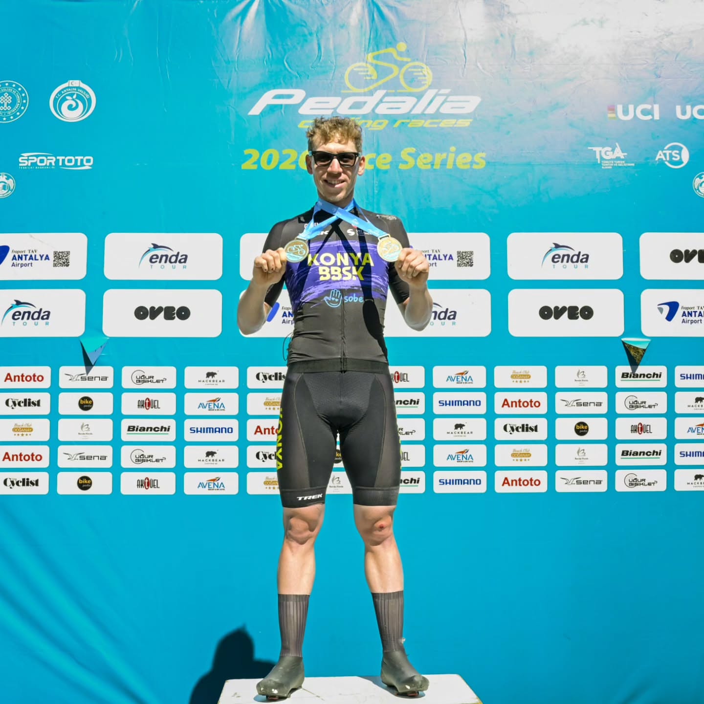 BÜYÜKŞEHİR BELEDİYESPOR BİSİKLET TAKIMI SPORCUSU MUSTAFA TARAKÇI’DAN ÇİFTE ŞAMPİYONLUK - Görsel 1