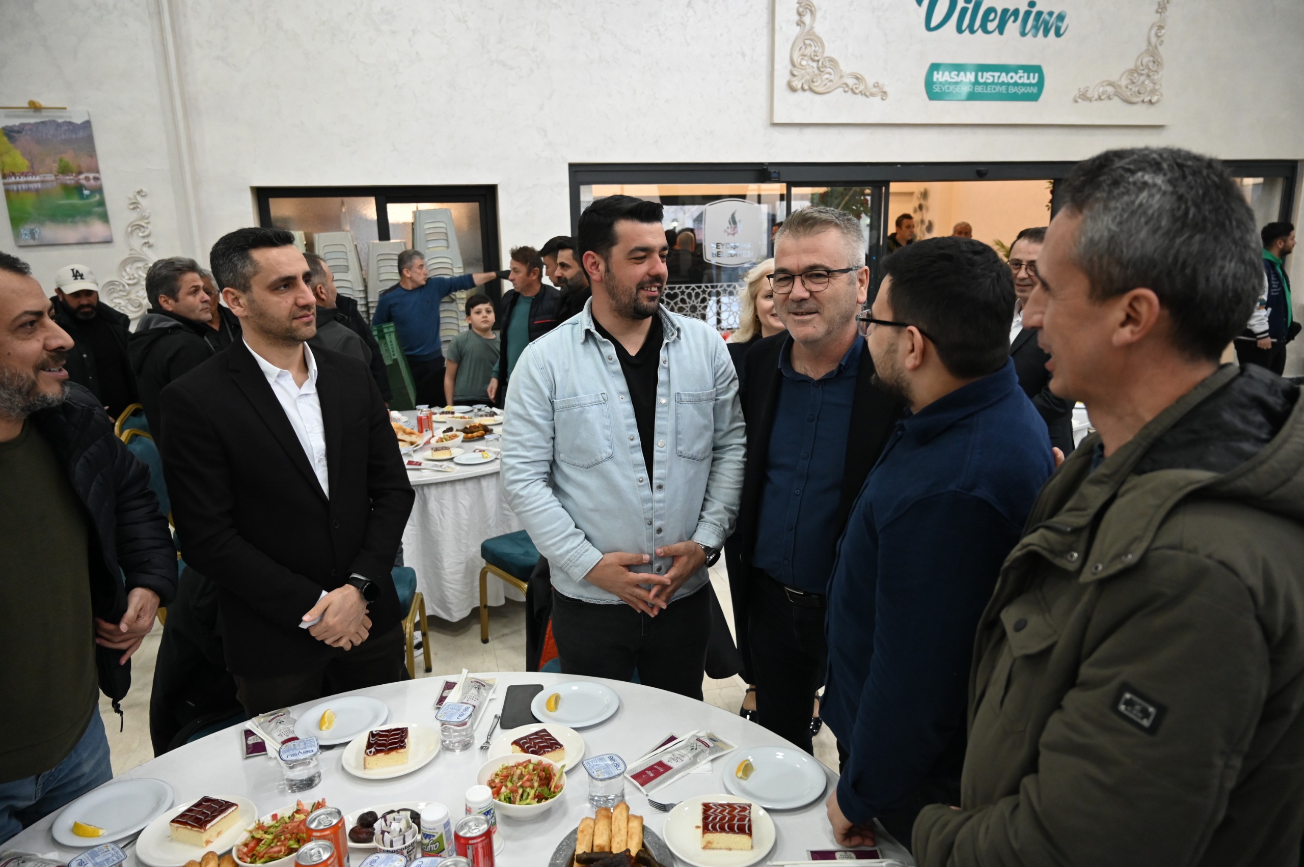 BAŞKAN USTAOĞLU ÇALIŞMA ARKADAŞLARIYLA BULUŞTU  - Görsel 3