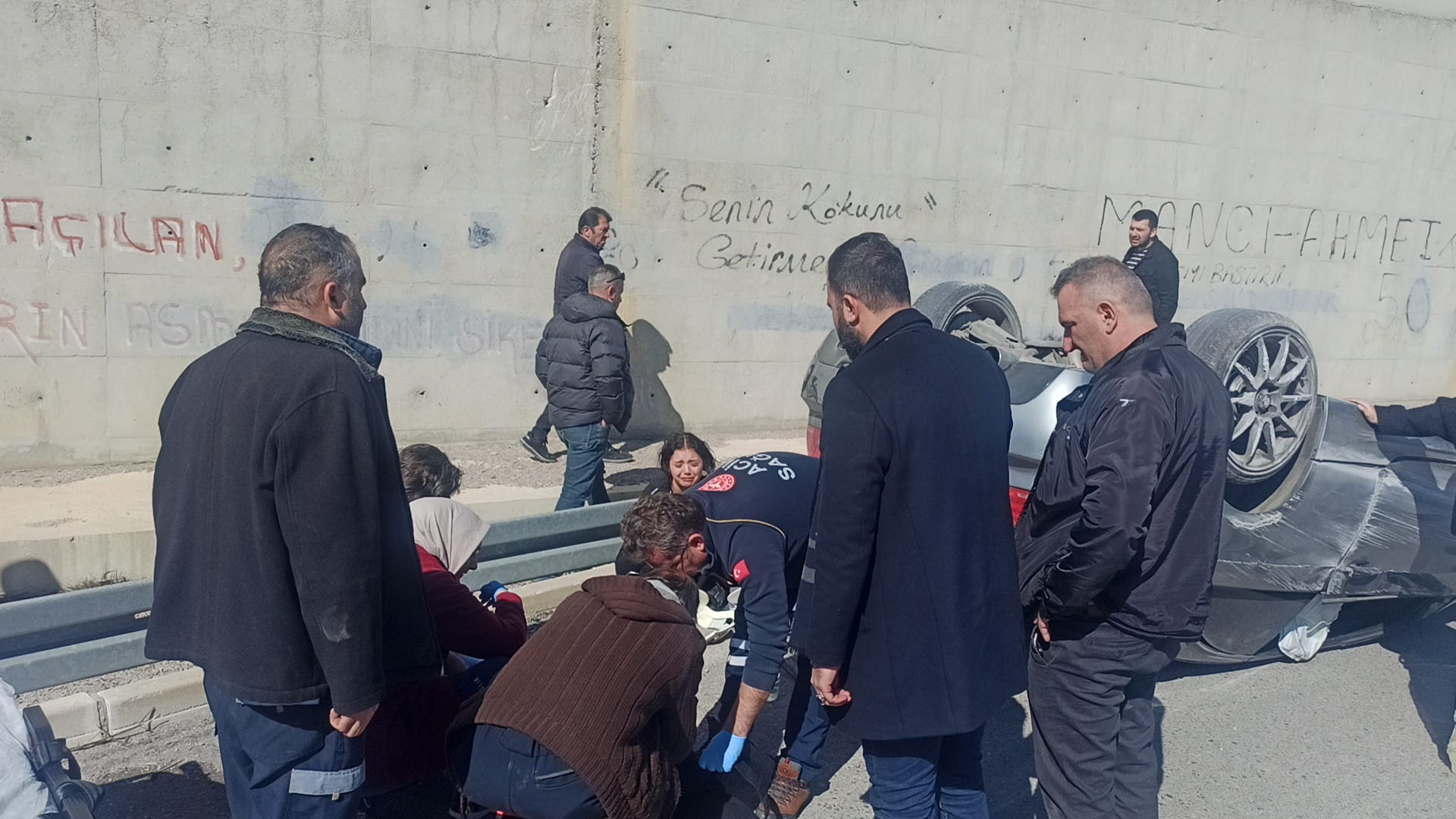 Seydişehir’de Korkutan Kaza:  Takla Atan Otomobilde 4 Yaralı! - Görsel 6