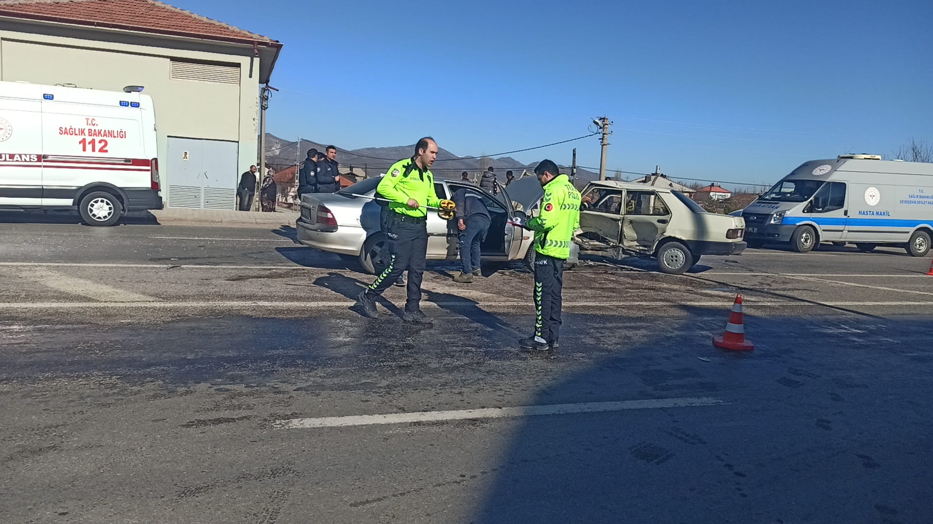 Seydişehir'de İki Otomobil Çarpıştı: 2 Yaralı - Görsel 8
