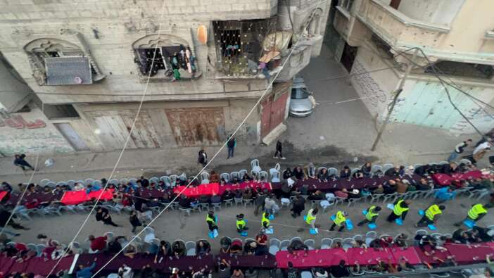 Konya Ribat, Gazze’de 50 bin kişilik iftar verdi - Görsel 2