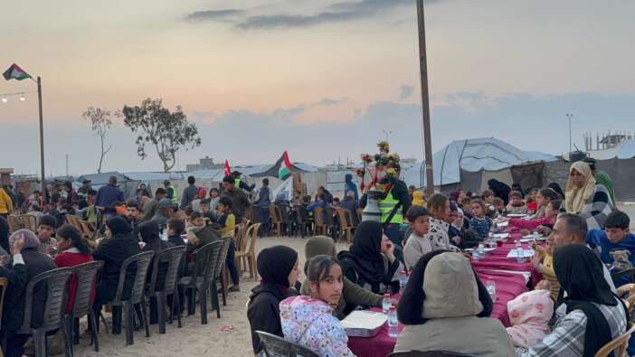 Konya Ribat, Gazze’de 50 bin kişilik iftar verdi - Görsel 3