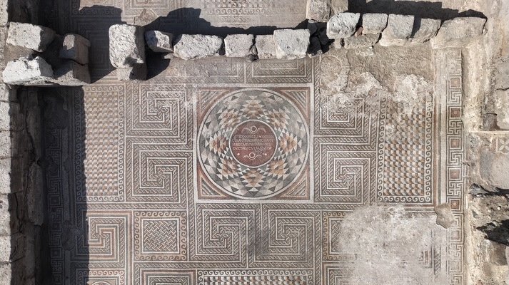 İç Anadolu’nun en büyük mozaik kazı çalışmaları, ‘Ören yeri’ ilan edildi - Görsel 1