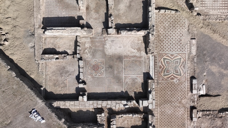 İç Anadolu’nun en büyük mozaik kazı çalışmaları, ‘Ören yeri’ ilan edildi - Görsel 2