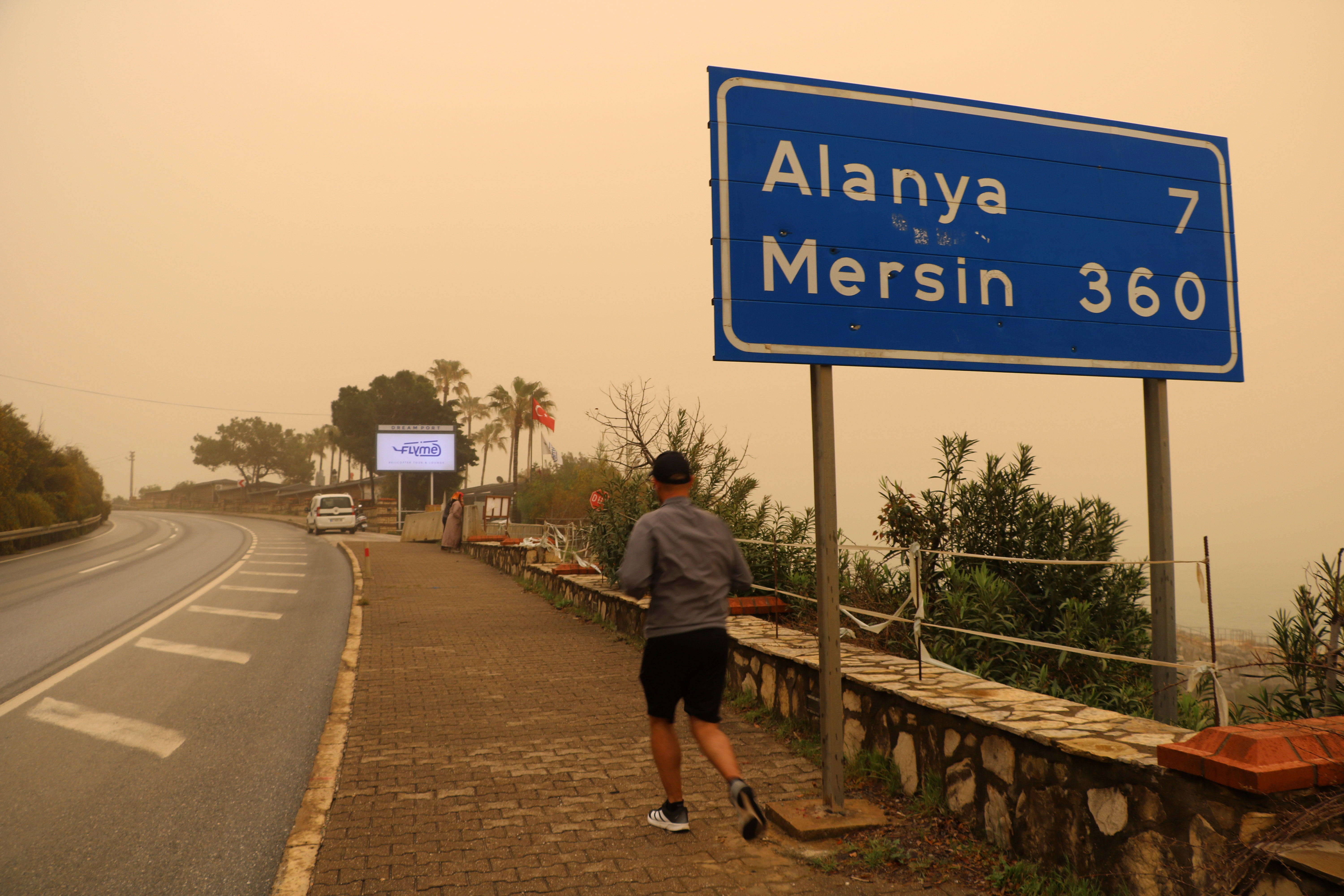 Antalya'yı çöl tozu bulutu kapladı  - Görsel 6