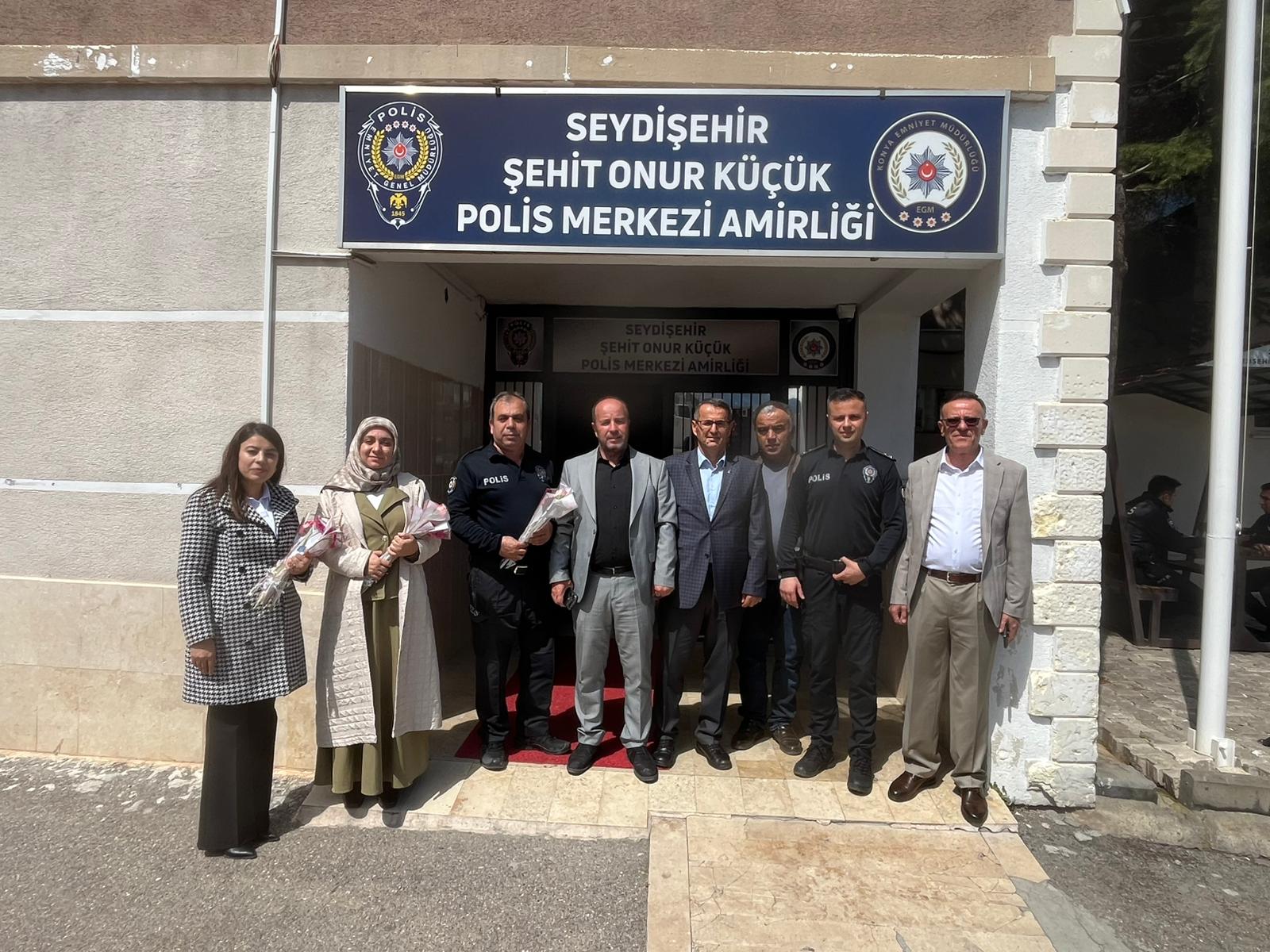 SEYDİŞEHİR AK PARTİ’DEN EMNİYET TEŞKİLATINA ZİYARET - Görsel 1