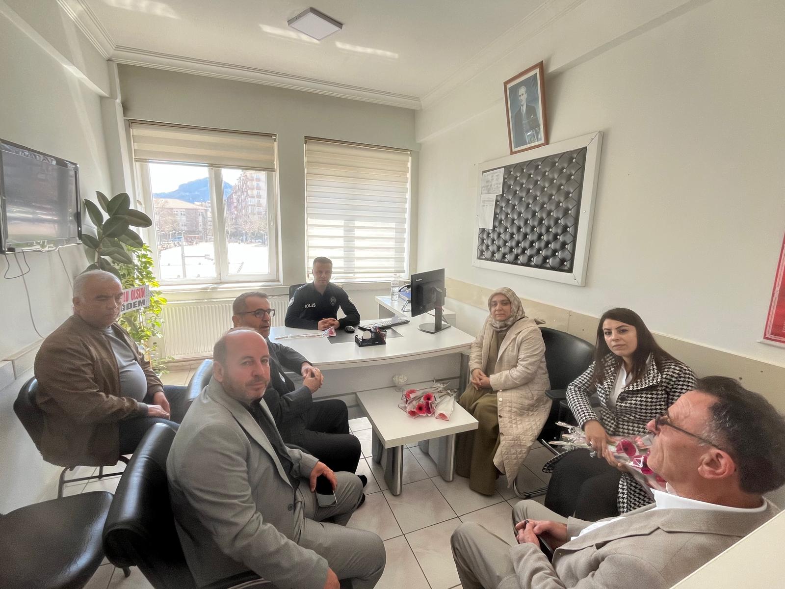 SEYDİŞEHİR AK PARTİ’DEN EMNİYET TEŞKİLATINA ZİYARET - Görsel 4