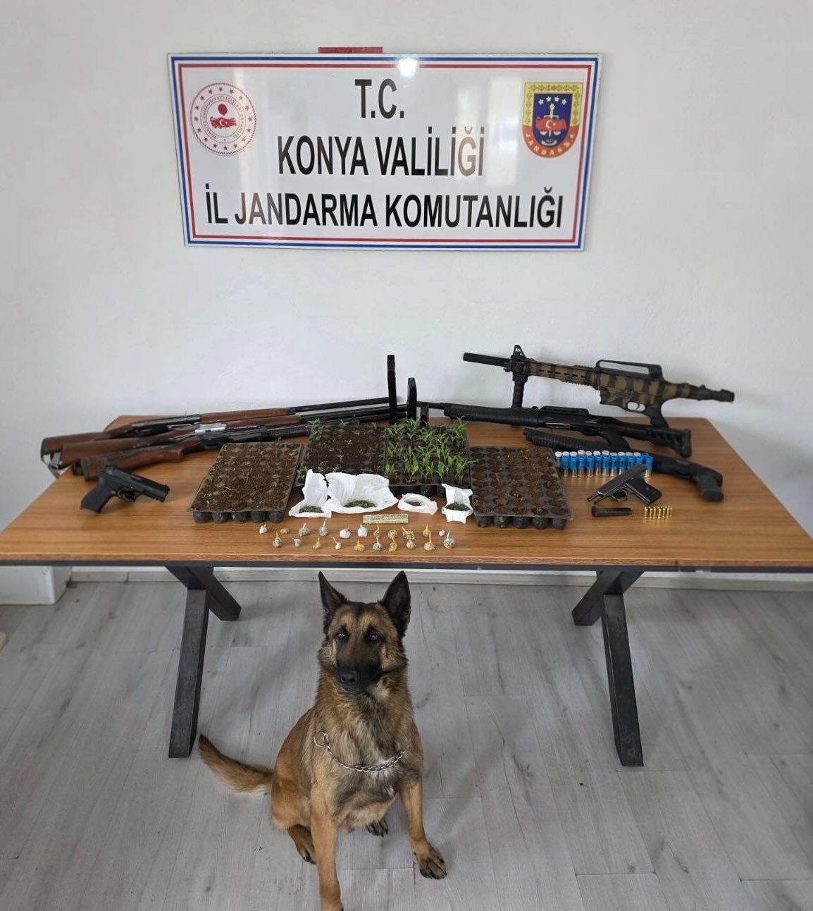 Jandarmadan  Konya’da Dev Silah Operasyonu - Görsel 1