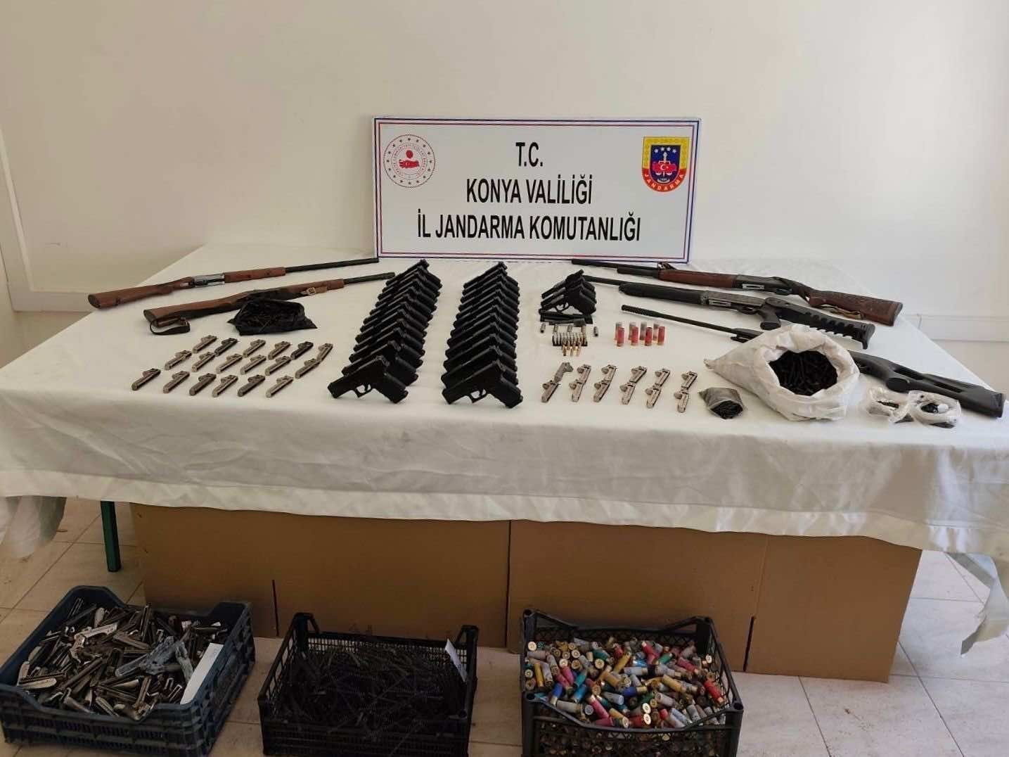 Jandarmadan  Konya’da Dev Silah Operasyonu - Görsel 4