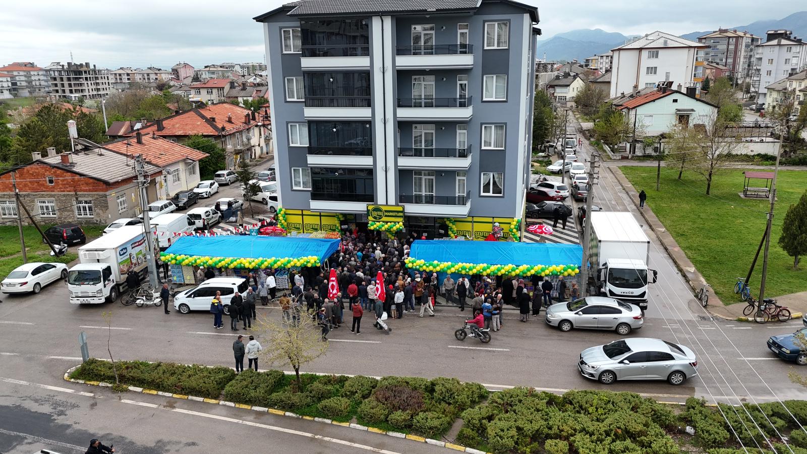 Saray Market Kızılcalar Şubesi Yoğun Katılımla Hizmete Açıldı - Görsel 2