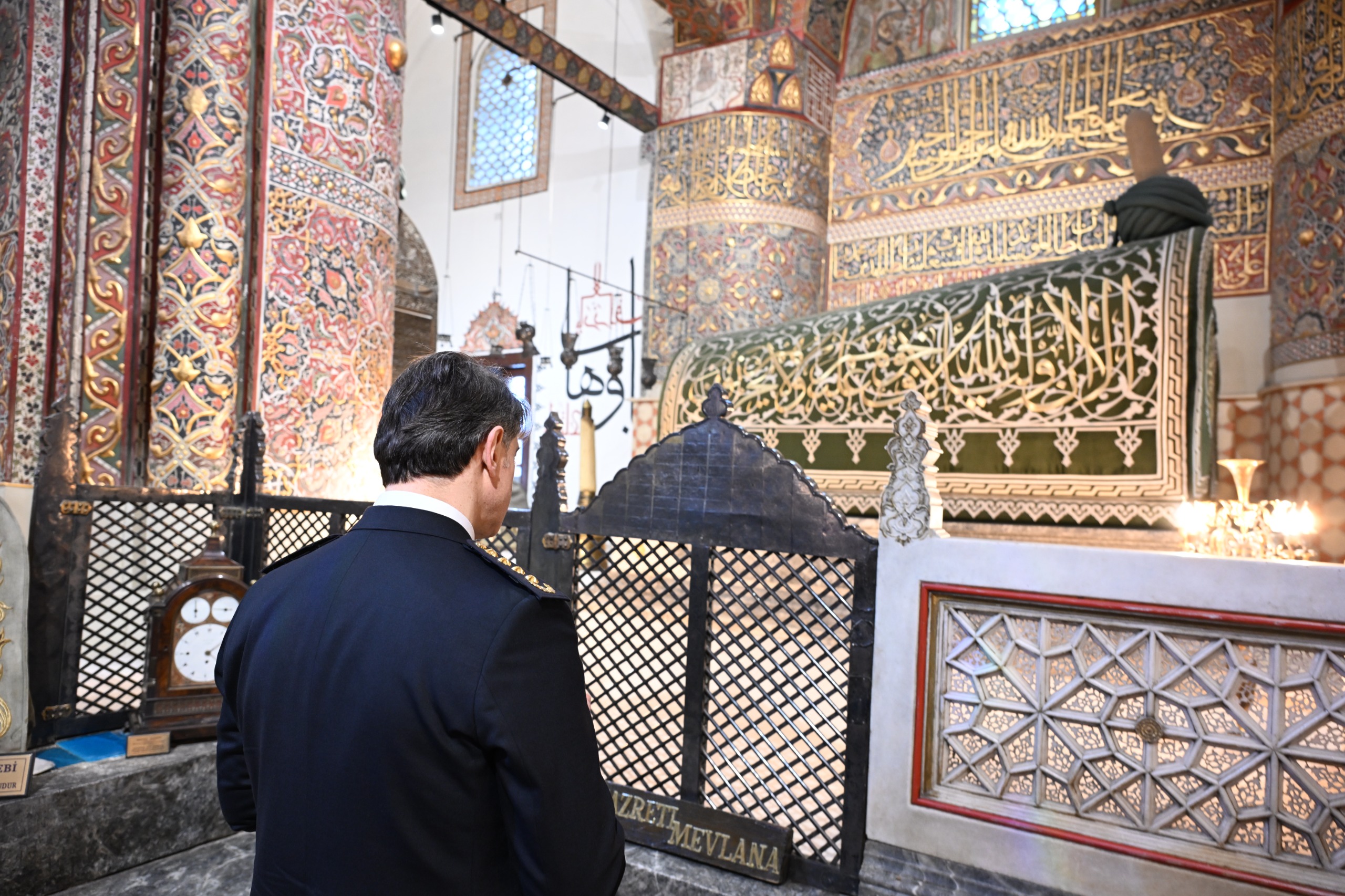 Konya Emniyet Müdürü Necmettin Koç Göreve Başladı: İlk Durak Mevlana ve Şems - Görsel 10