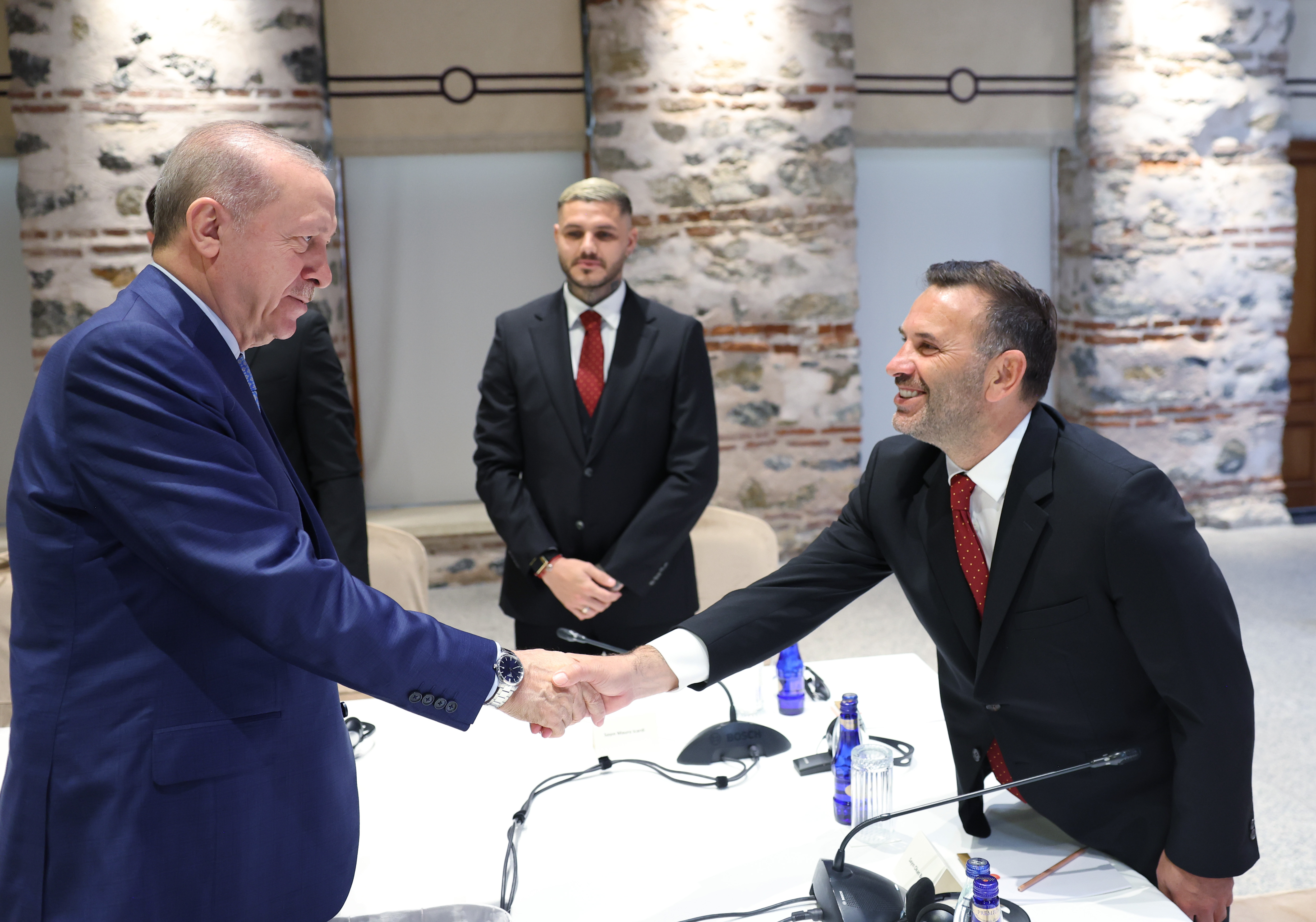 Cumhurbaşkanı Erdoğan, Süper Lig şampiyonu Galatasaray’ı kabul etti - Görsel 5